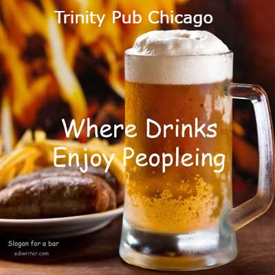 Trinity Pub Chicago Menu