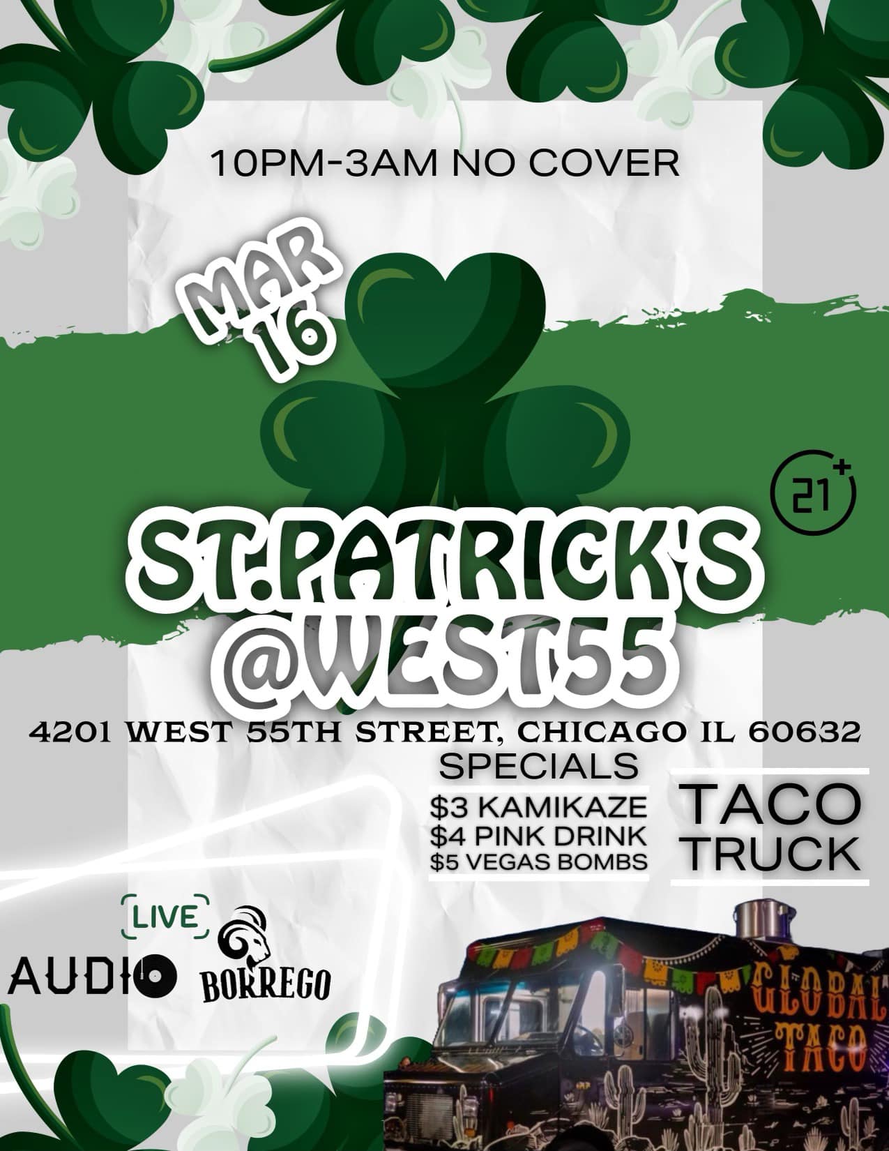 West 55th Street Menu