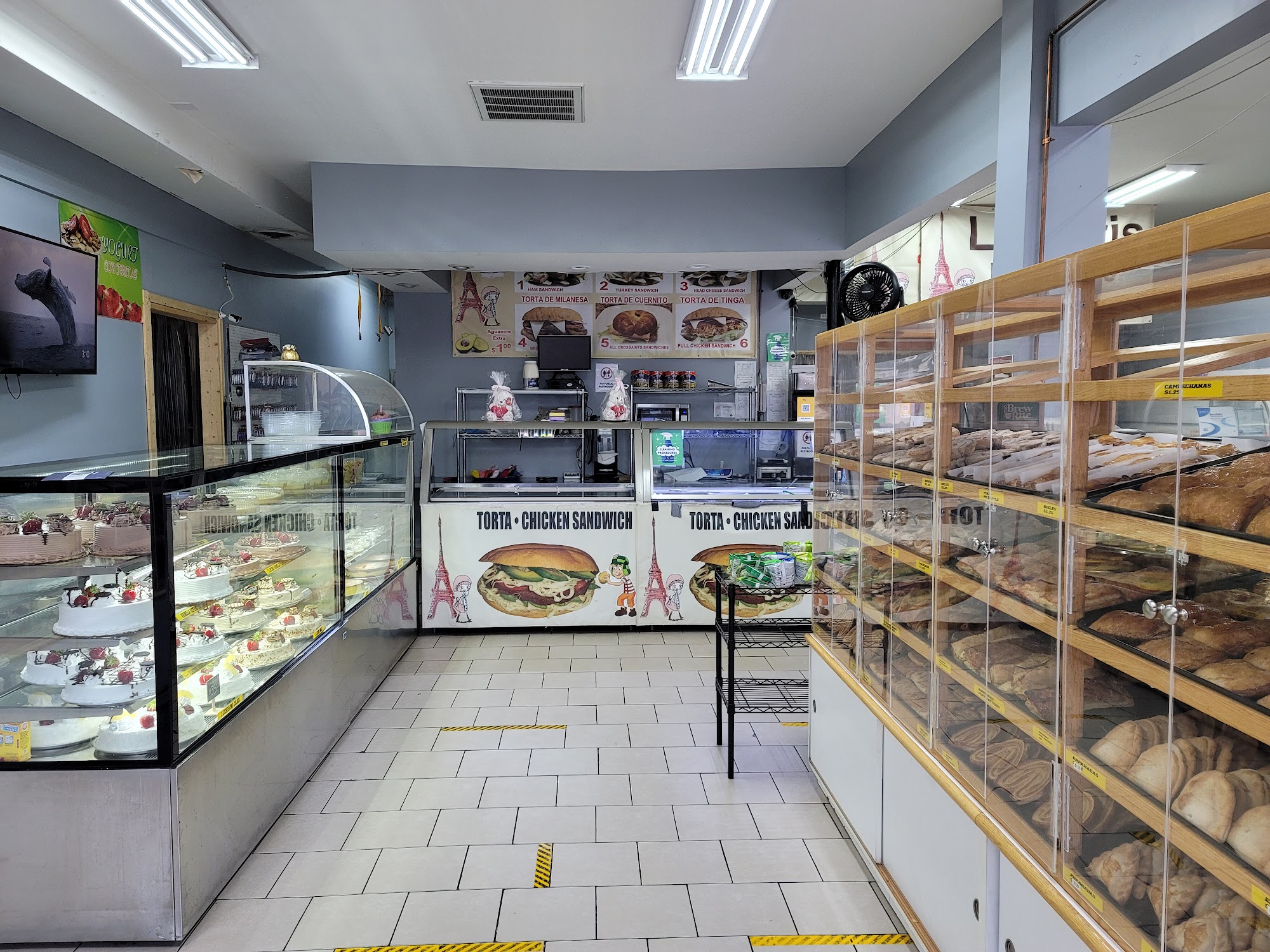 Le Paris Bakery Menu