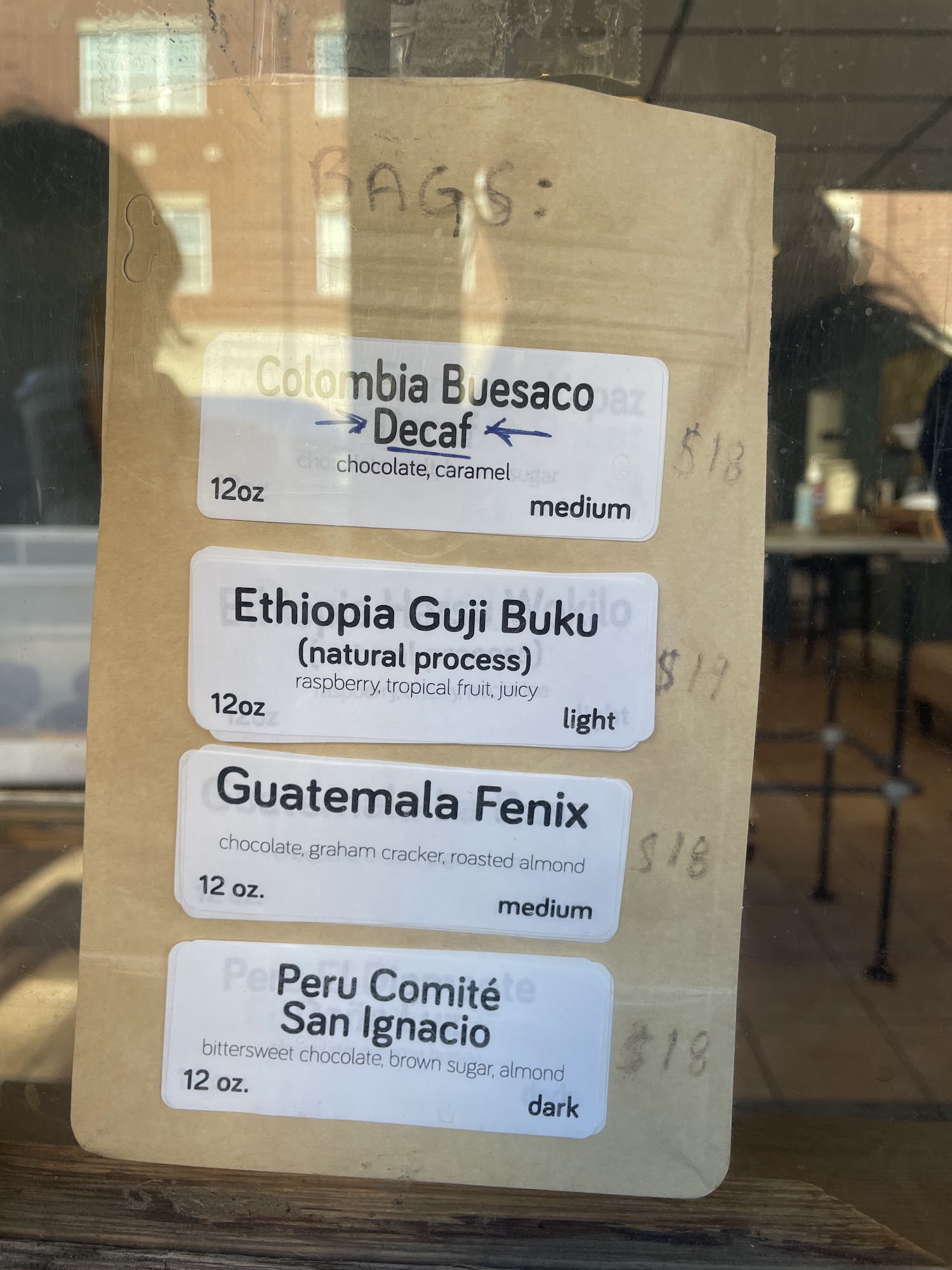 Brü Coffeeworks Menu