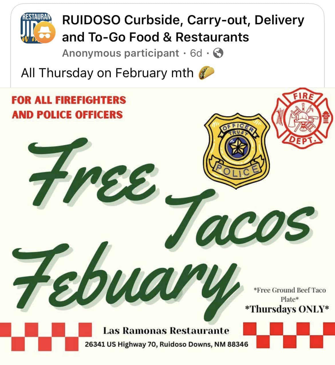 Photo credit: facebook