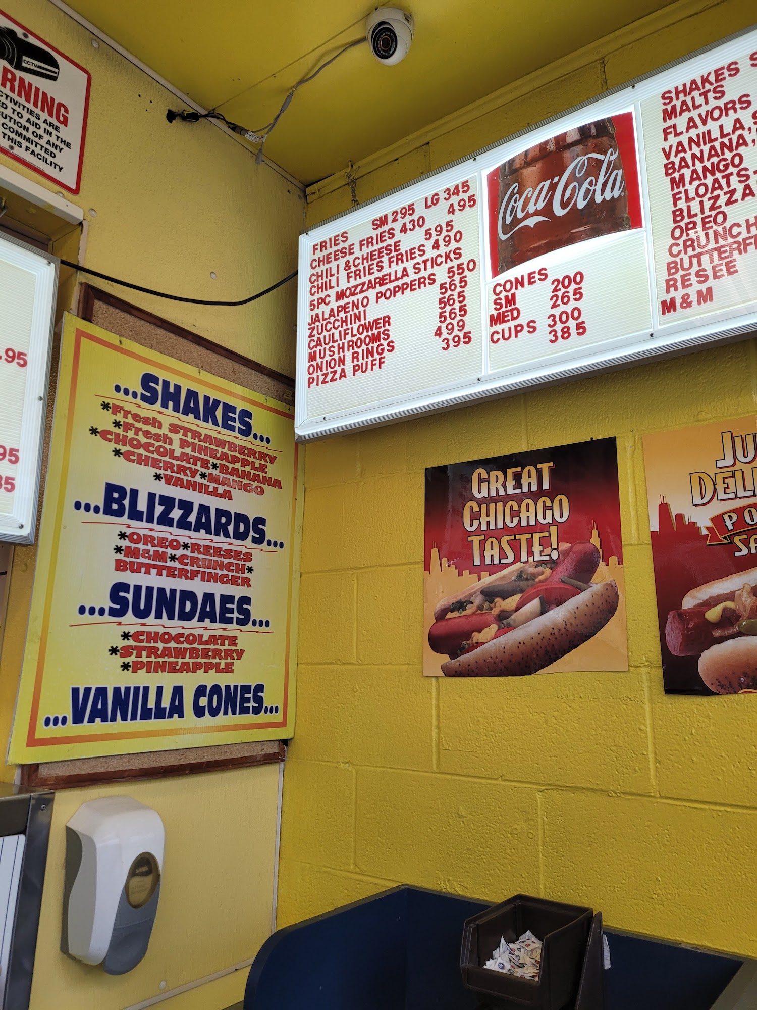Don's Drive In Chicago Menu