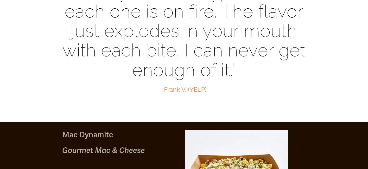 Mac Dynamite Menu