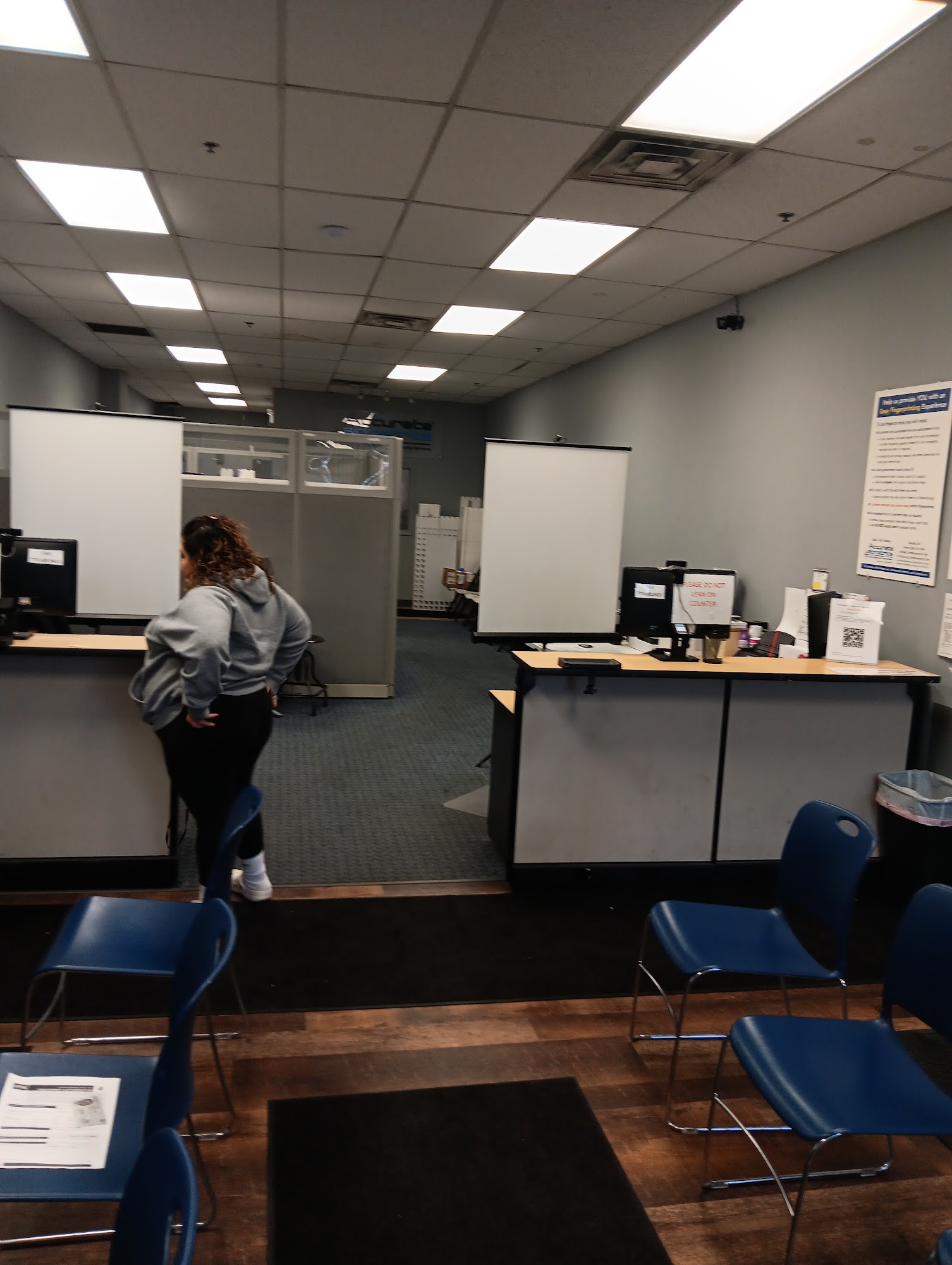 Accurate Biometrics Menu