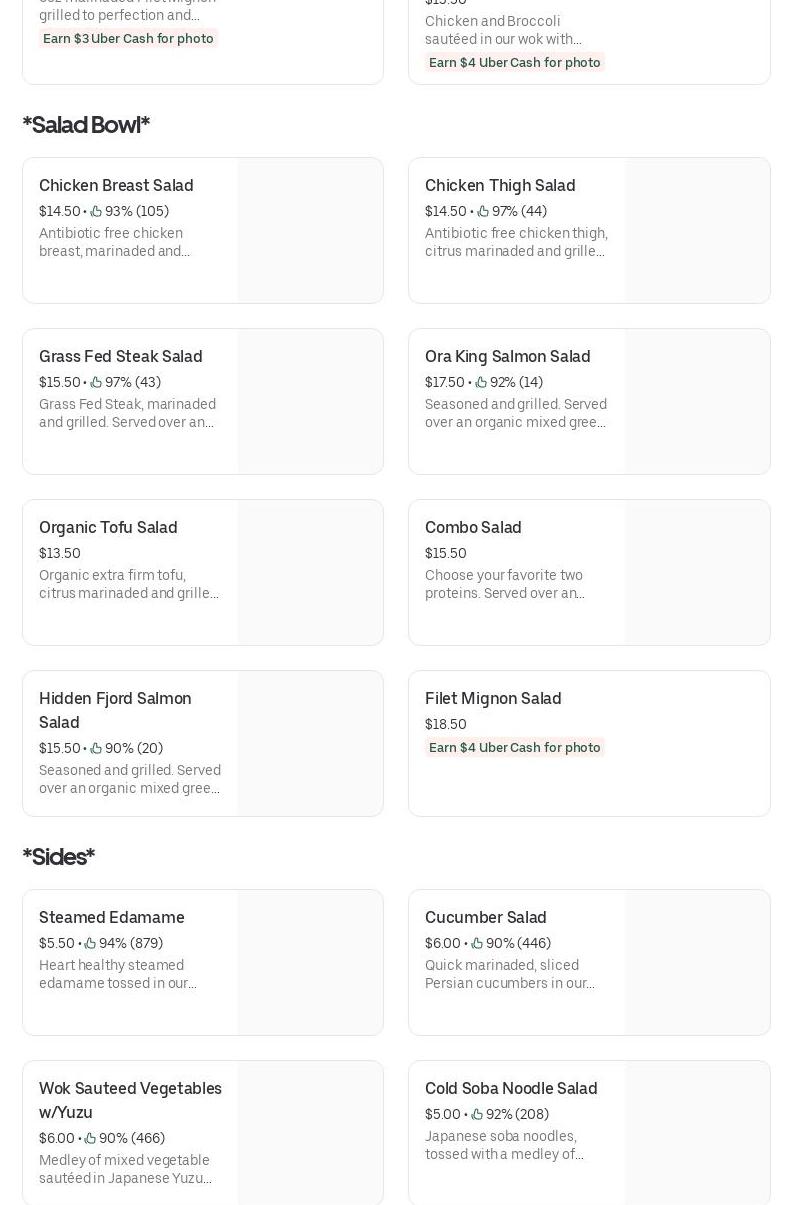 River West Food Co Menu