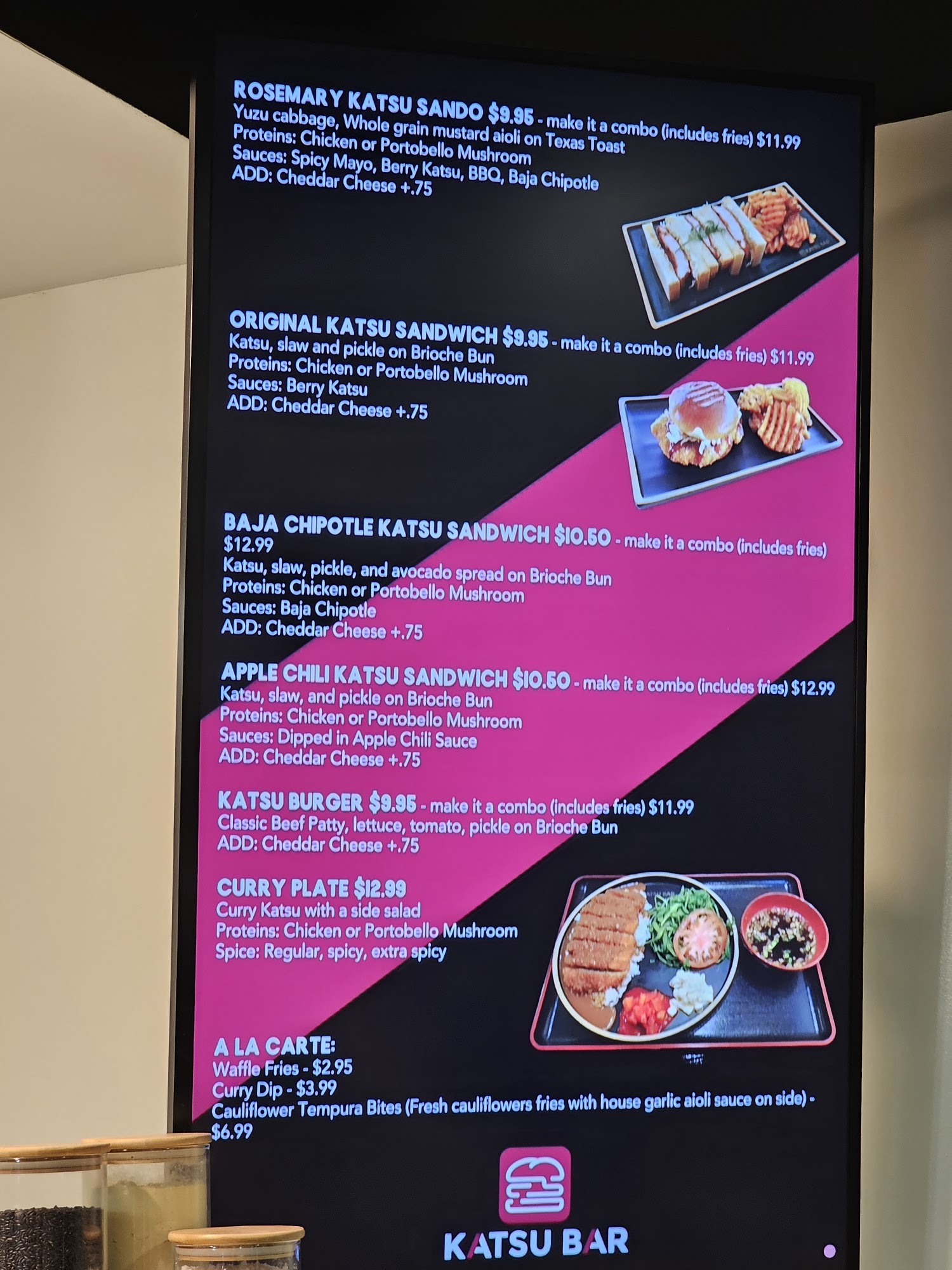 UIC Student Center West Food Court Menu