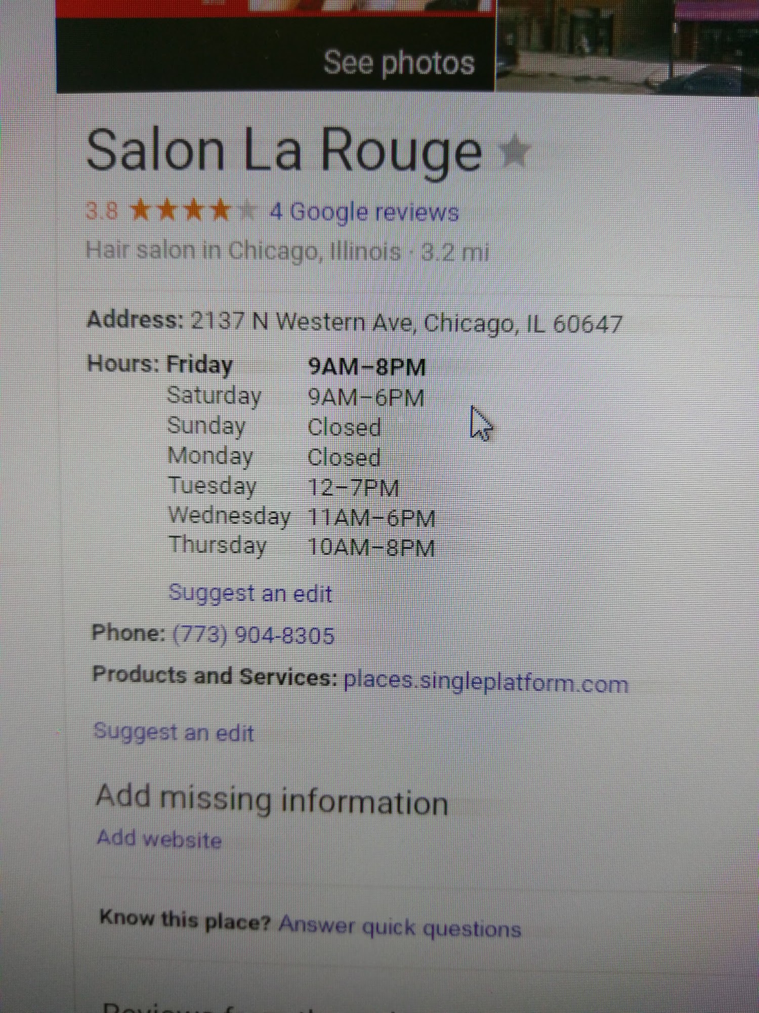 Photo credit: google