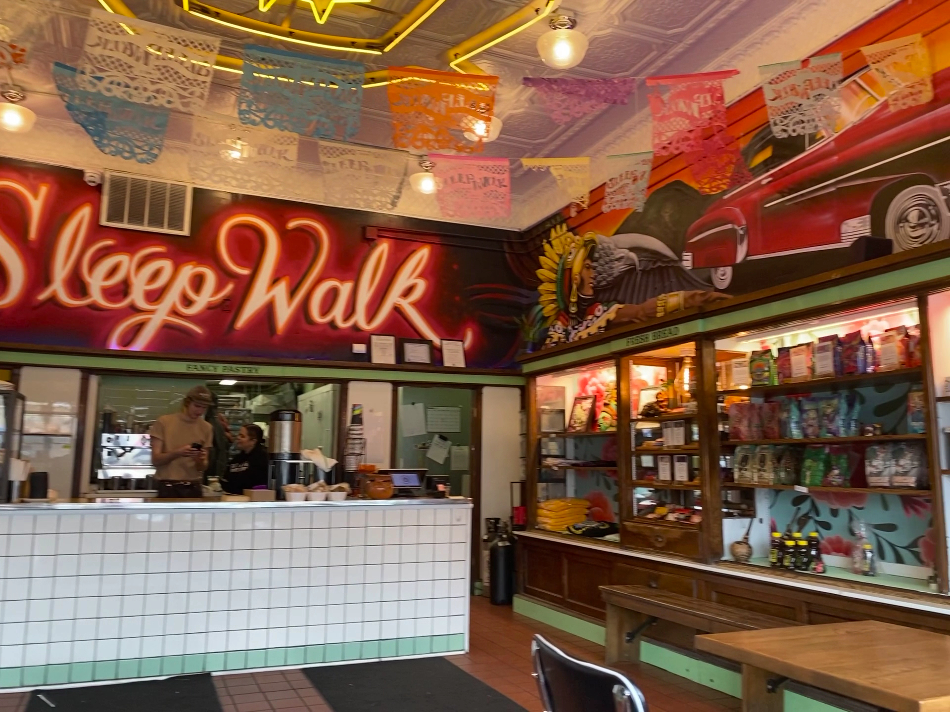 Sleep Walk Chocolateria & Cafe Menu