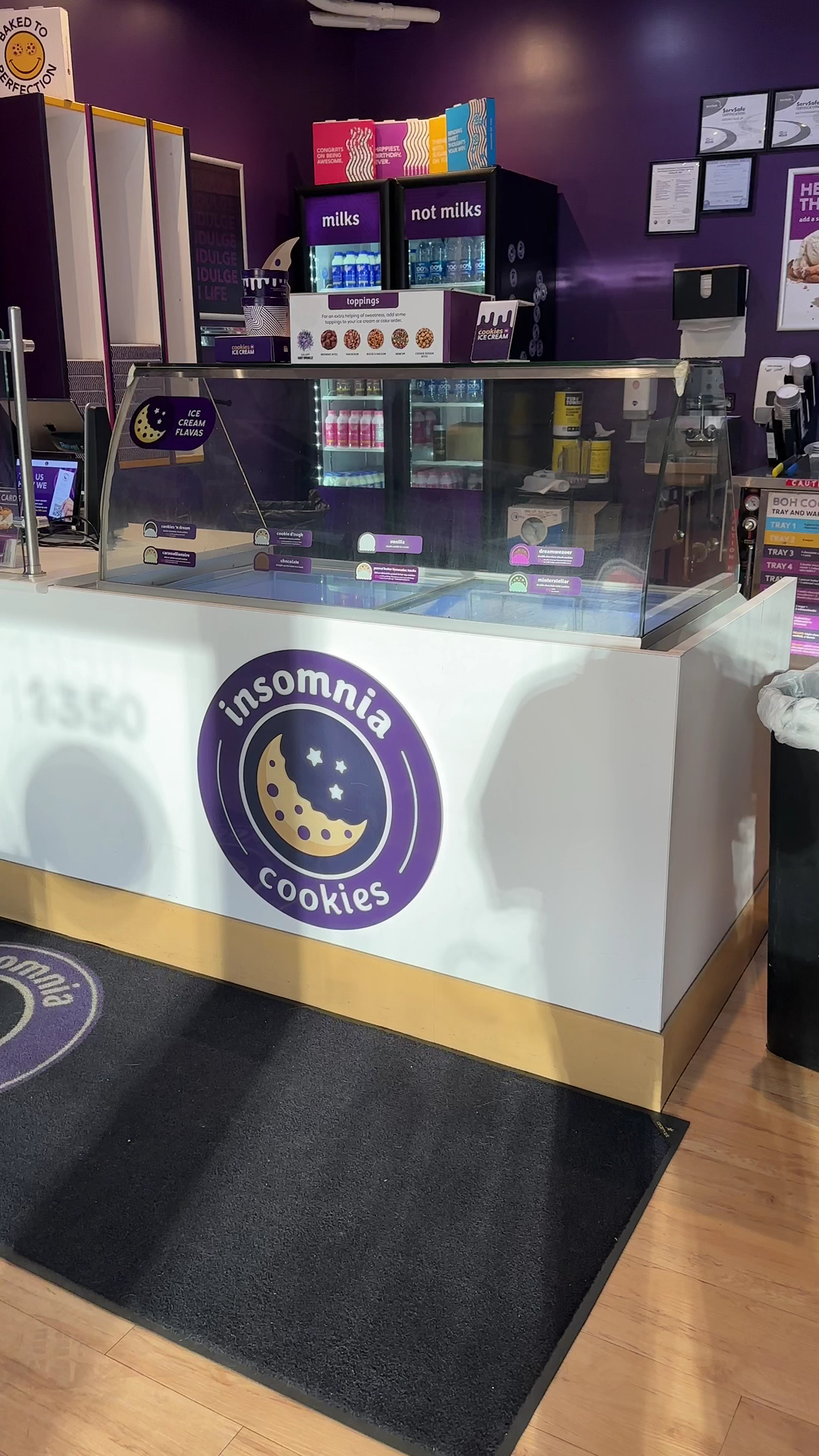 Insomnia Cookies Menu