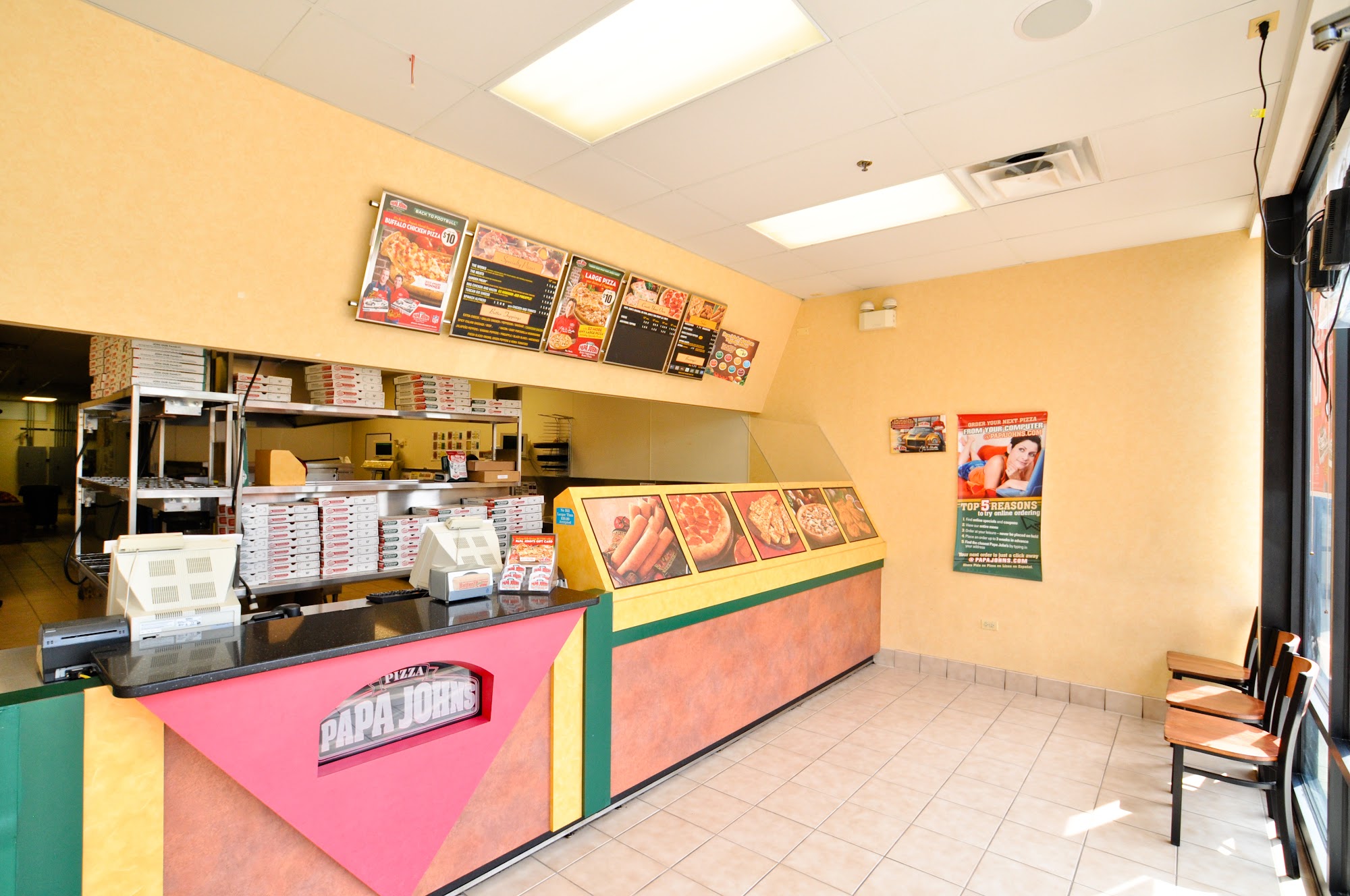 Papa Johns Pizza Menu