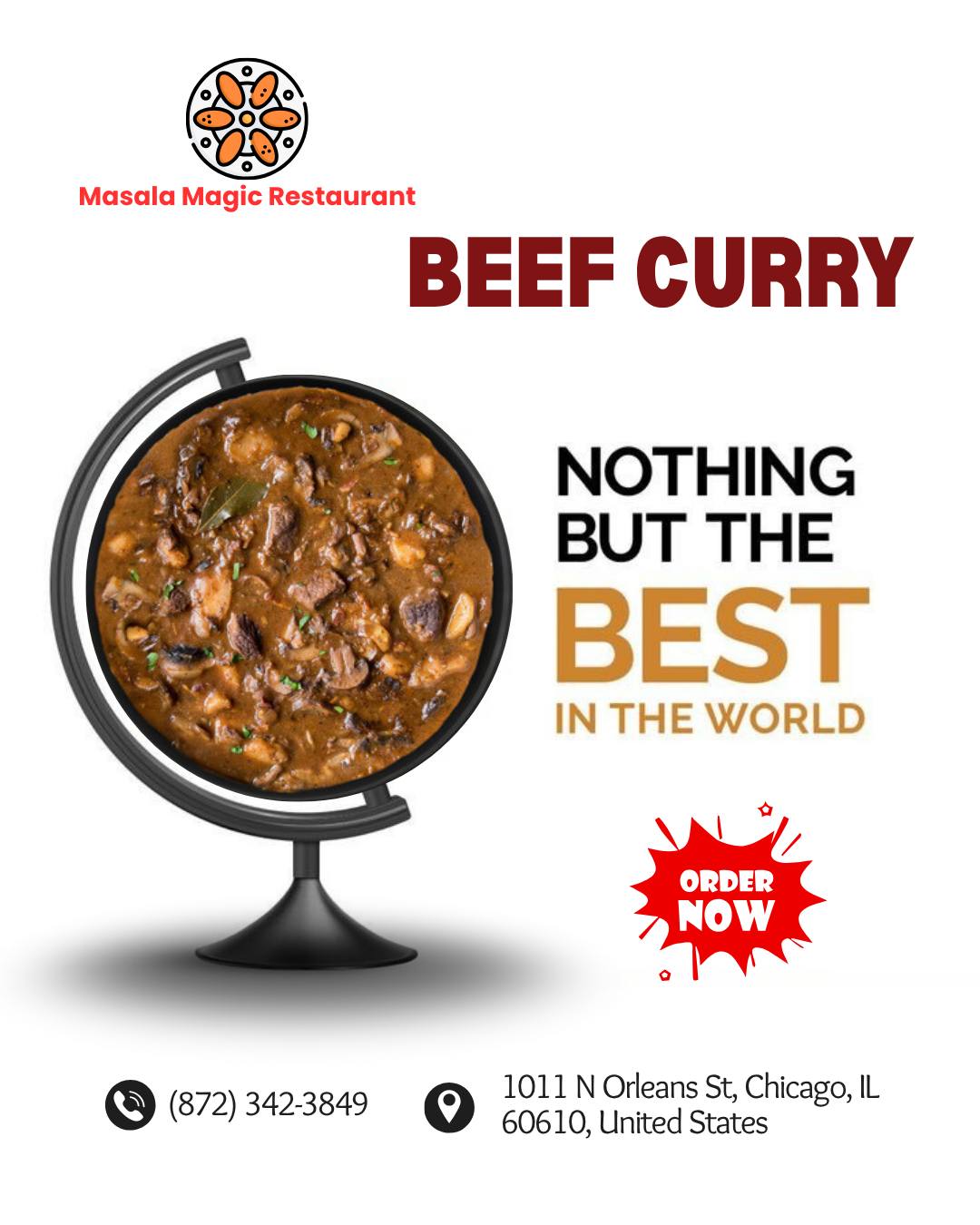 Masala Magic Restaurant Menu