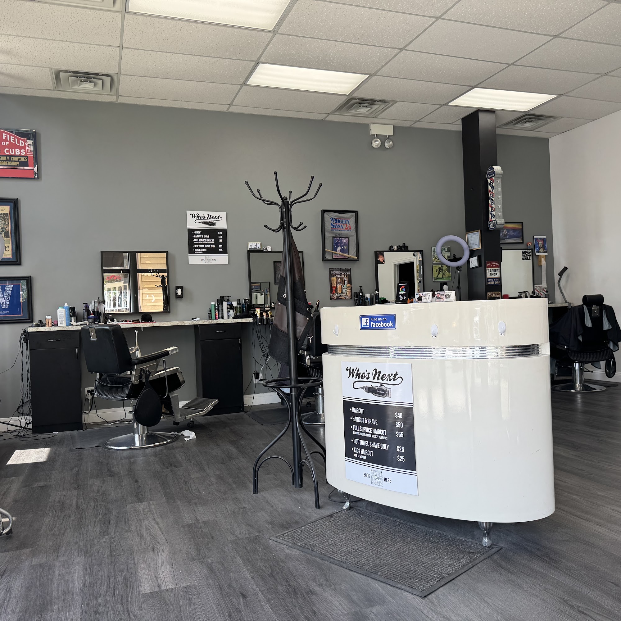 Who’s Next barbershop 2952 W Irving Park Rd, Chicago Illinois 60618