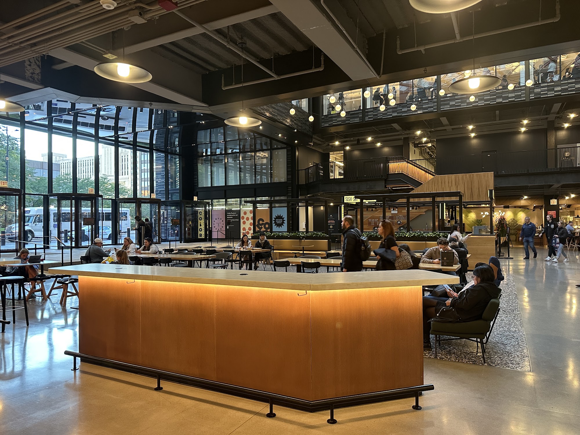 Urbanspace Food hall Menu