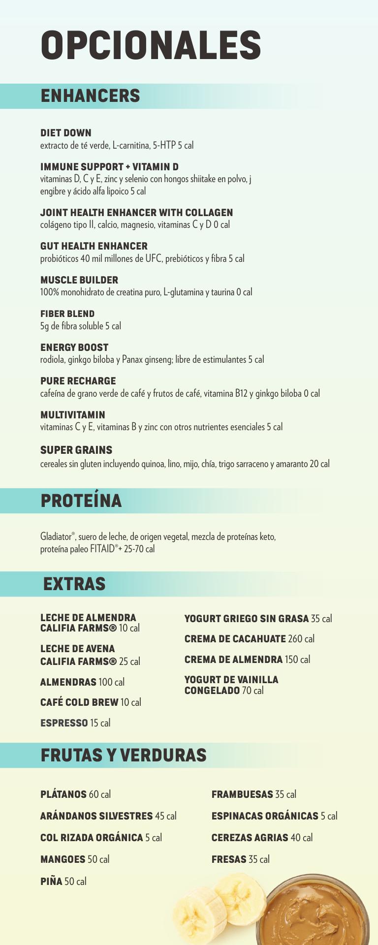 Smoothie King Menu