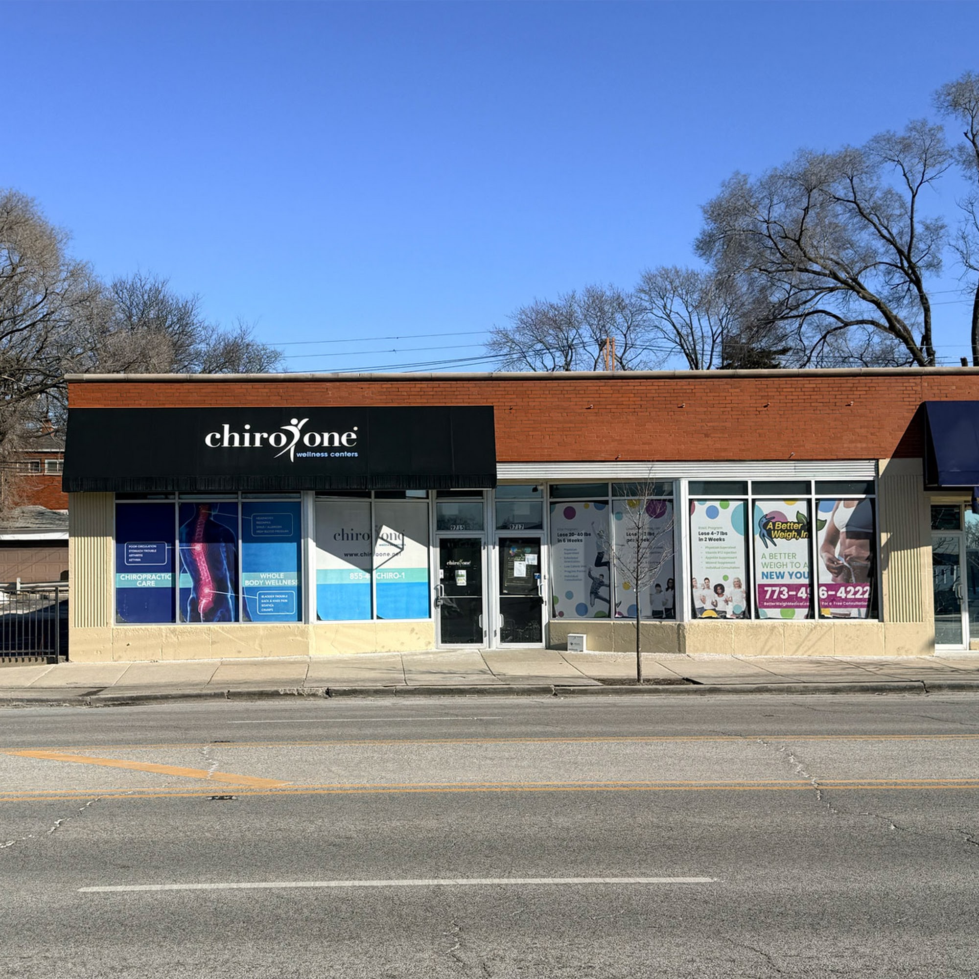 Chiro One Chiropractic & Wellness Center of Evergreen Park 9715 S Western Ave, Chicago Illinois 60643