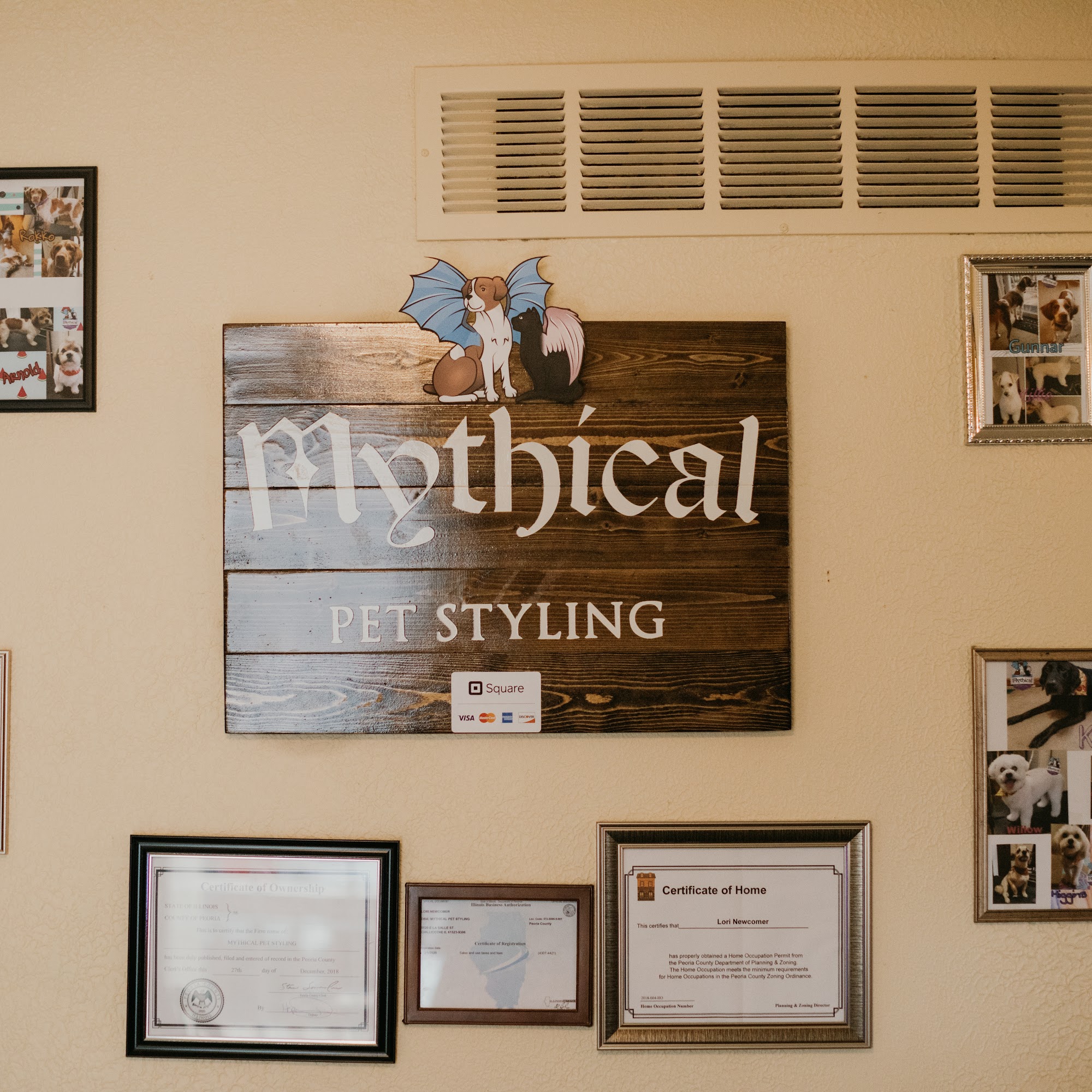 Mythical Pet Styling 5520 E La Salle St, Chillicothe Illinois 61523