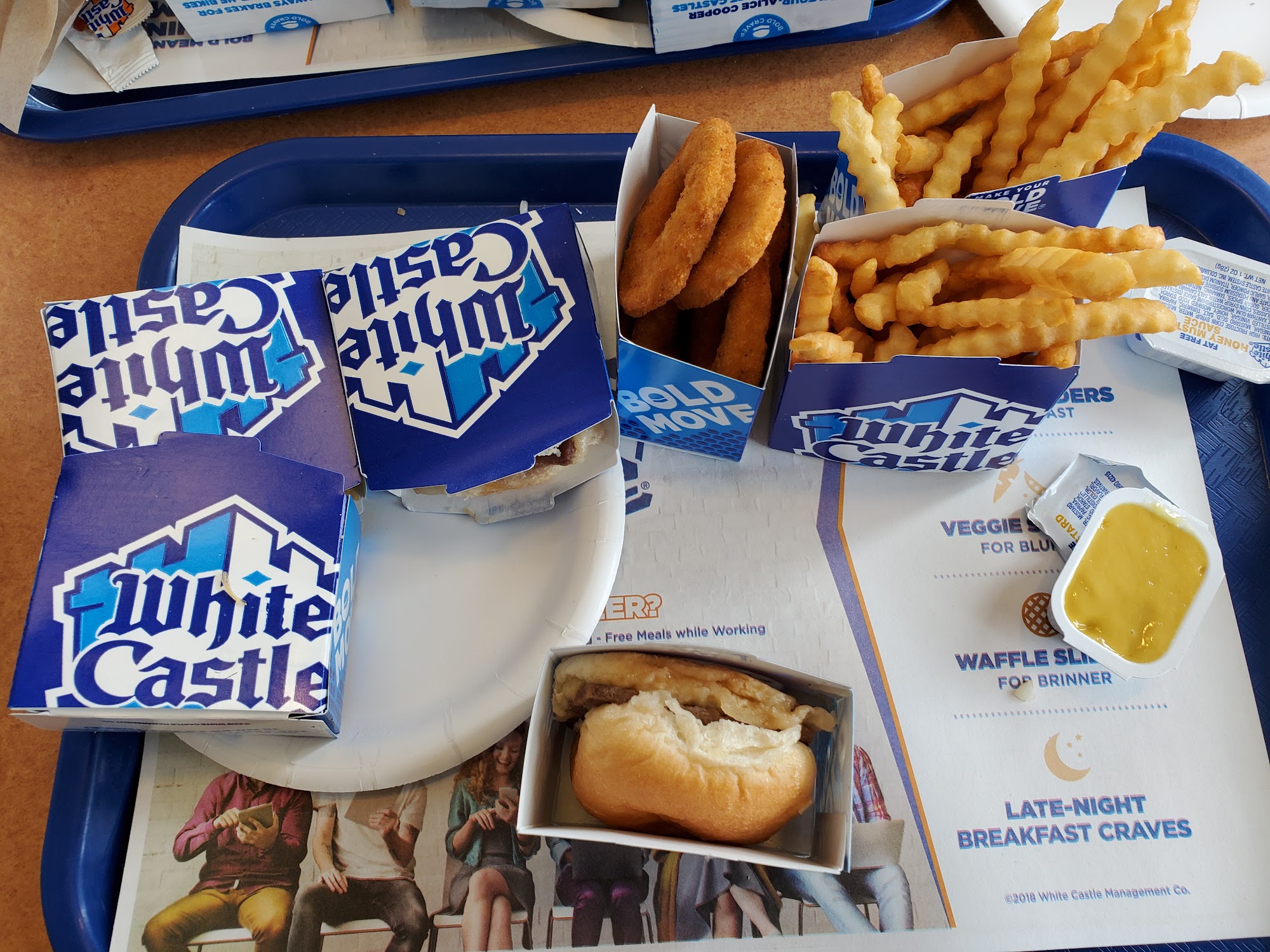 White Castle Menu
