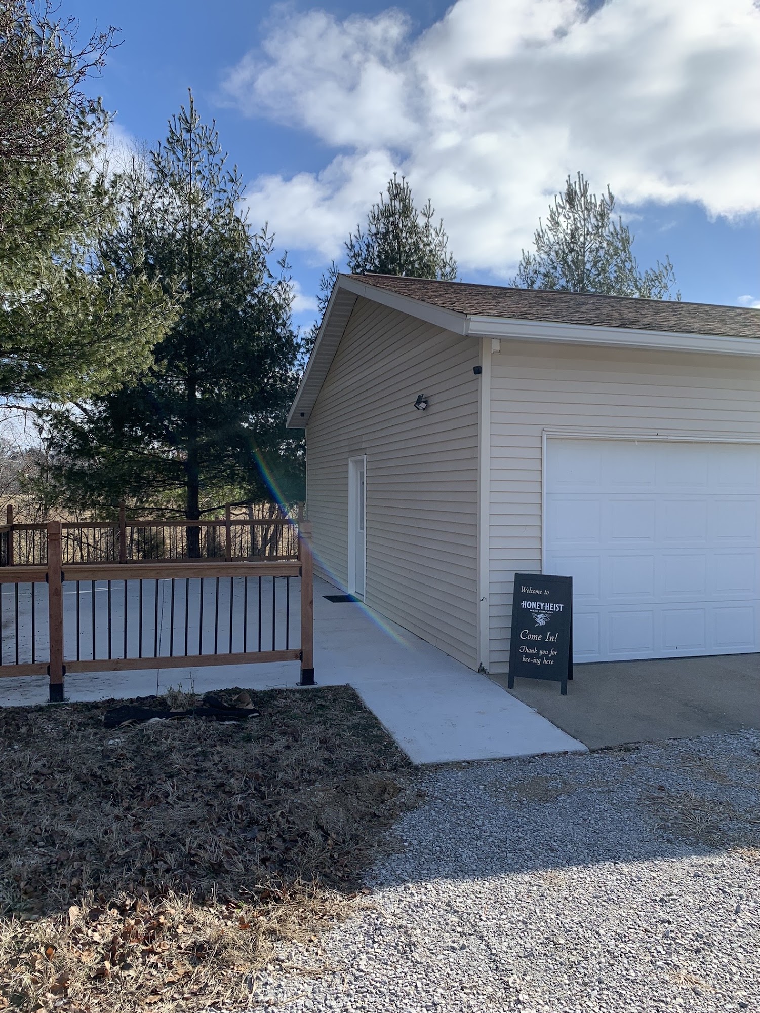 Honey Heist Mead Menu