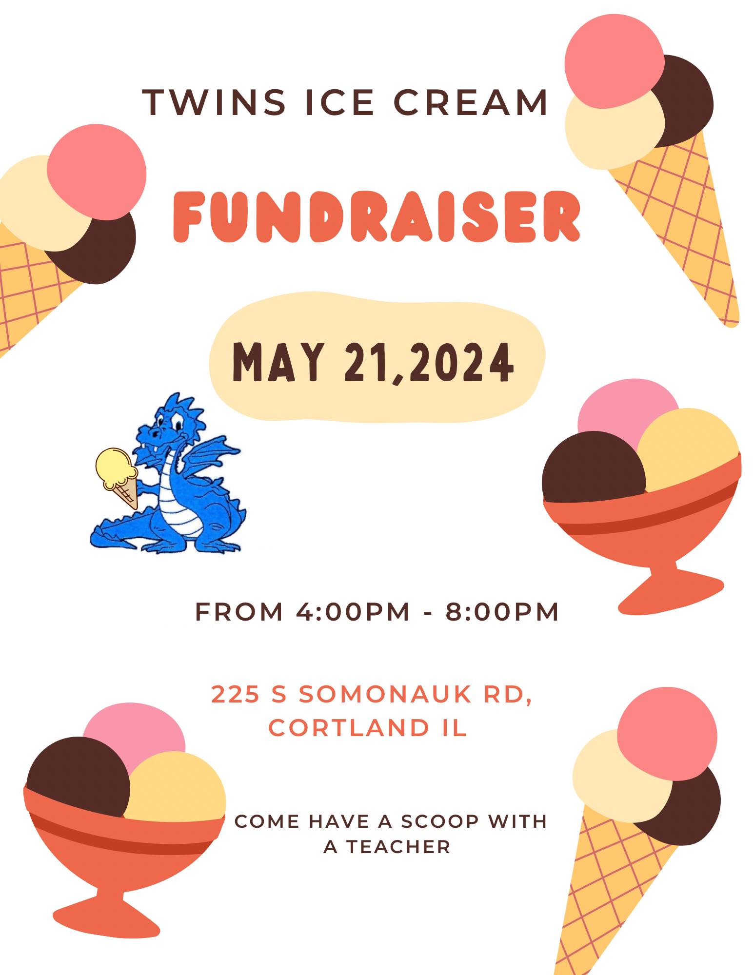 Twins Ice Cream Menu