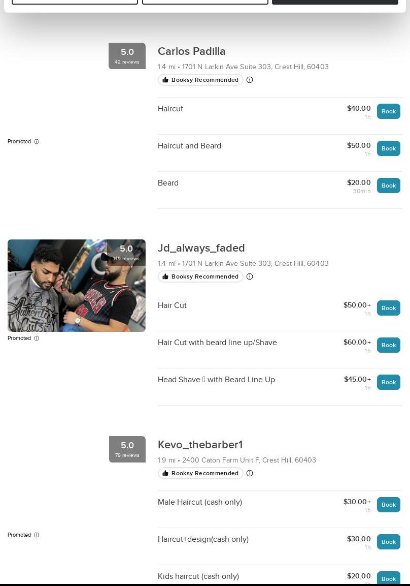 Fade Empire 2400 Caton Farm Rd Ste F, Crest Hill Illinois 60403