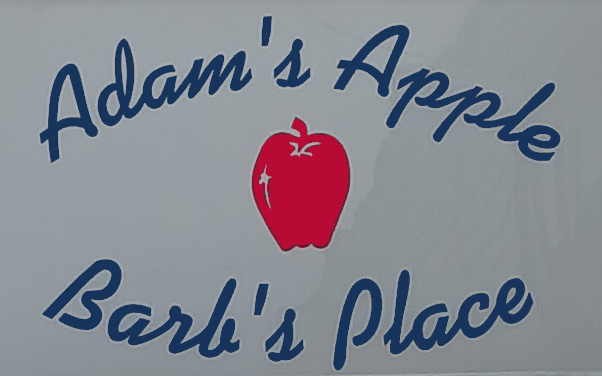 Barb's Place & Adams Apple Menu