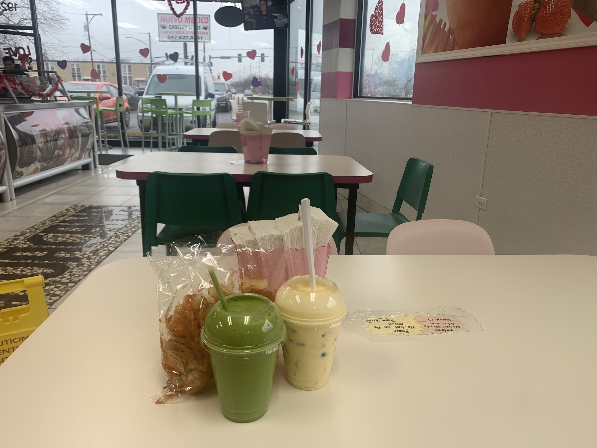 La Michoacana Menu