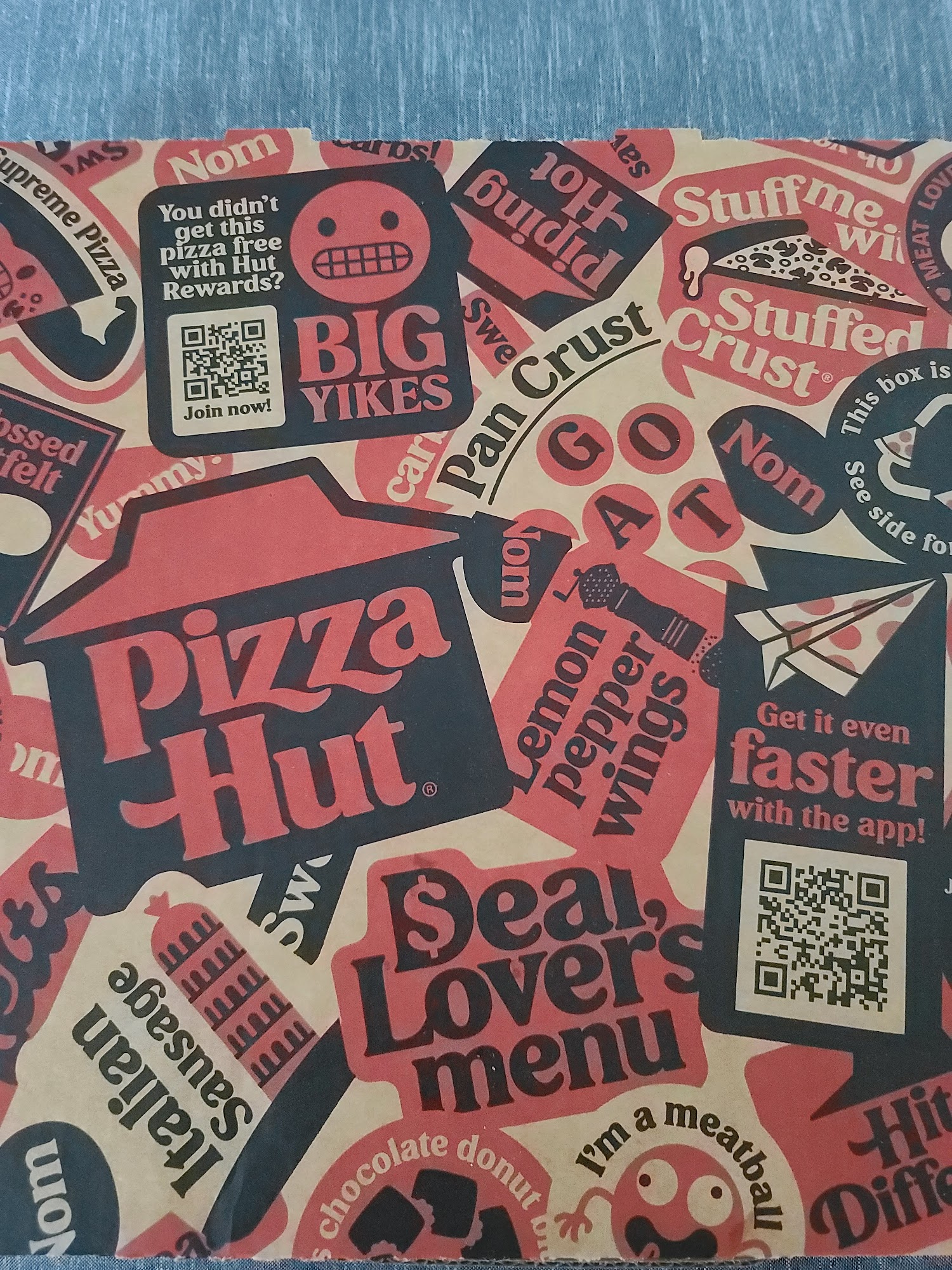 Pizza Hut Menu