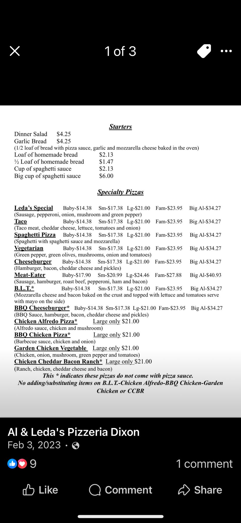 Photo credit: Facebook