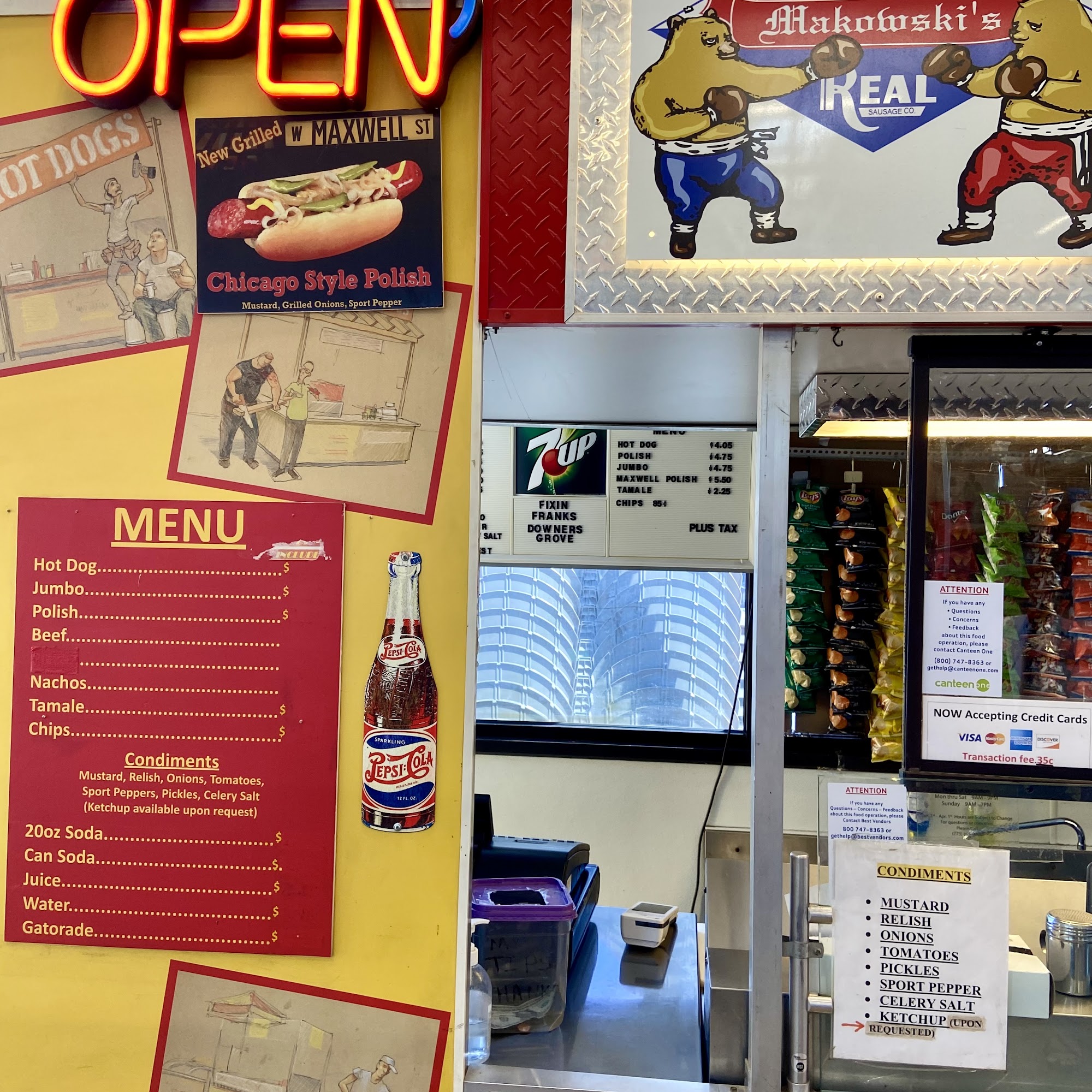 Fixin Franks Downers Grove Menu