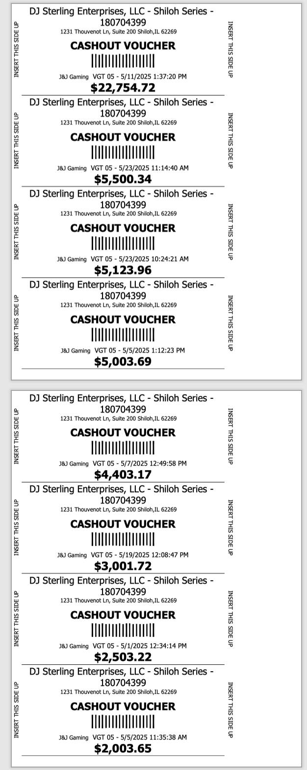 Debbie's Lounge & Gaming Menu