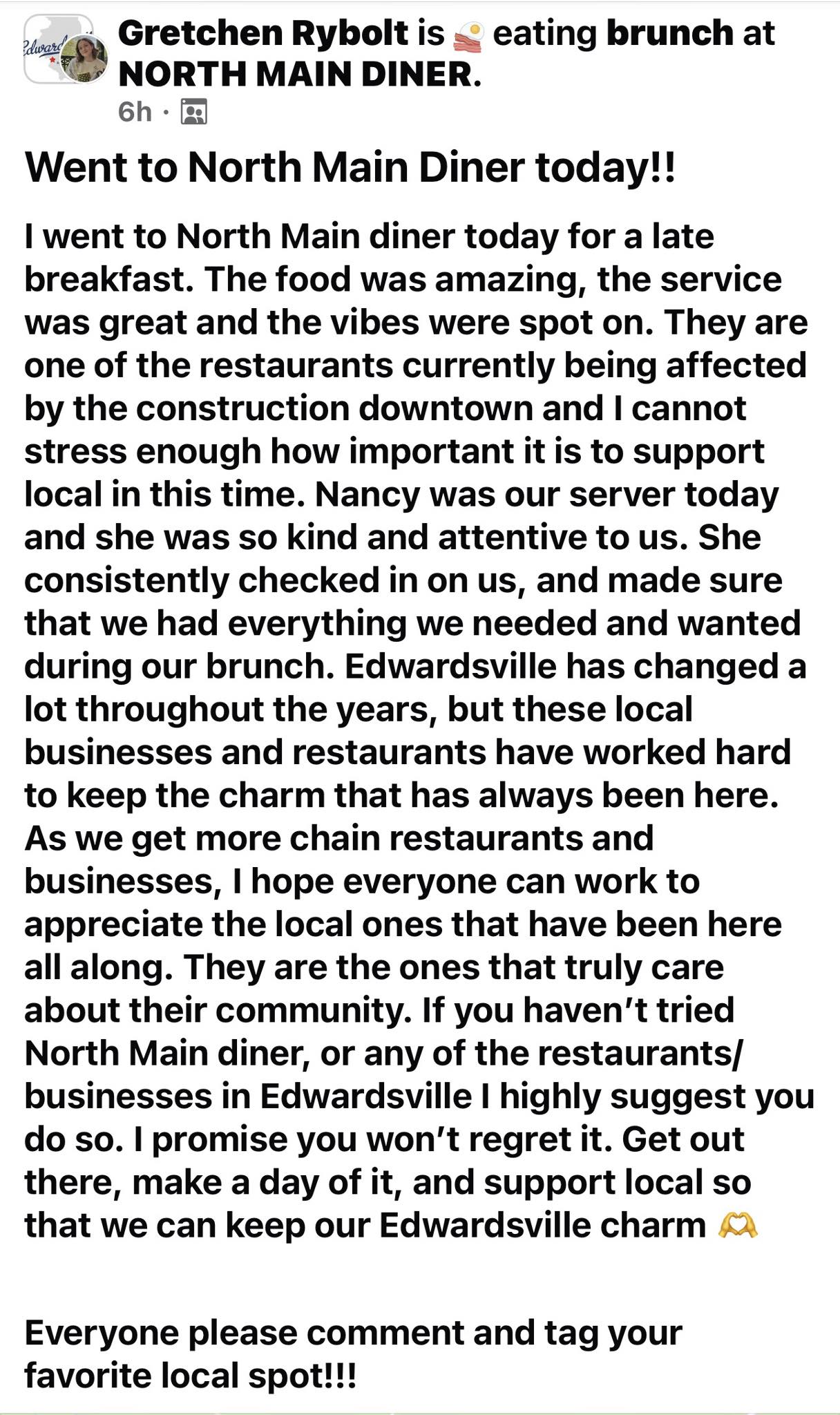 North Main Diner Edwardsville