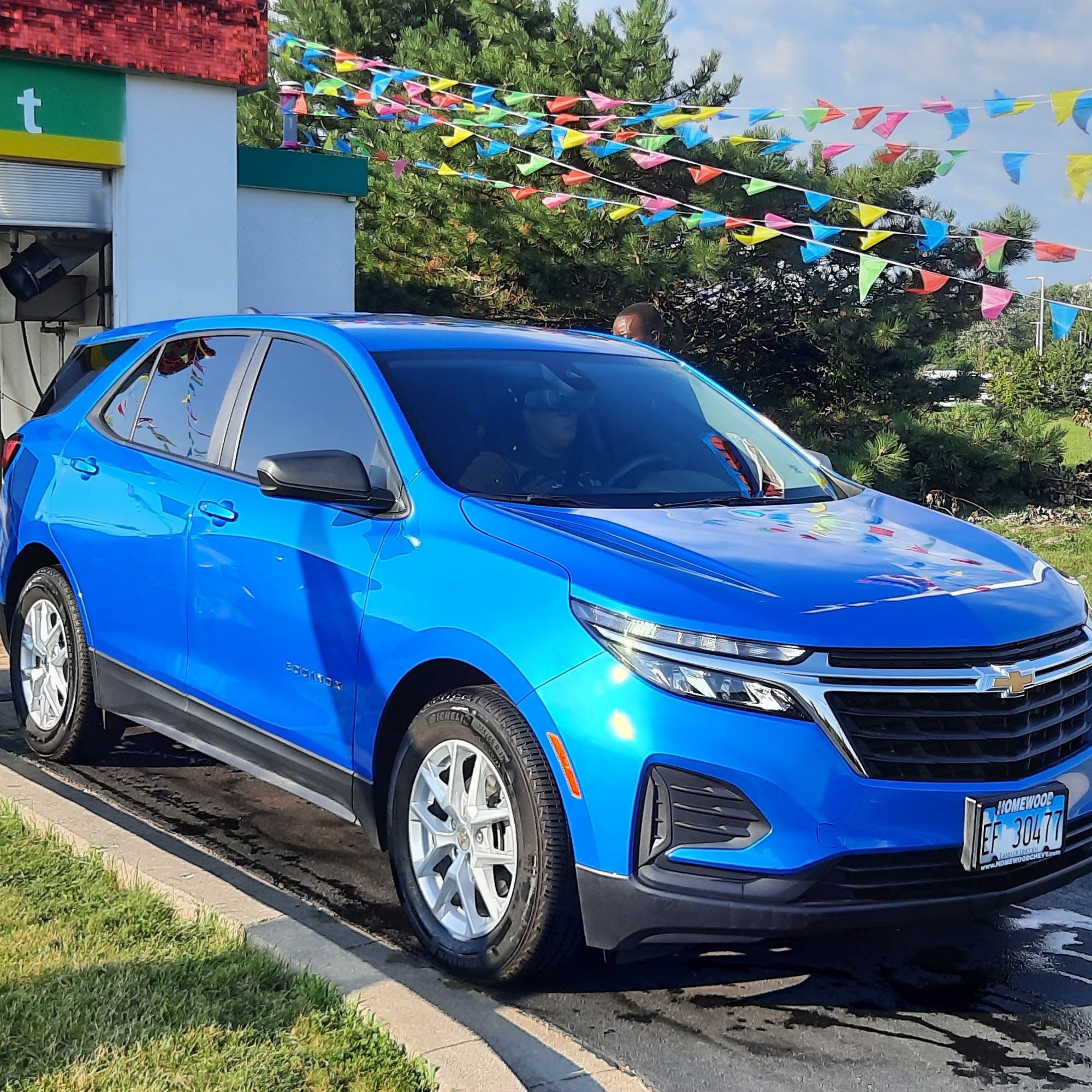 Tornado BP Gas Station Car Wash Flossmoor