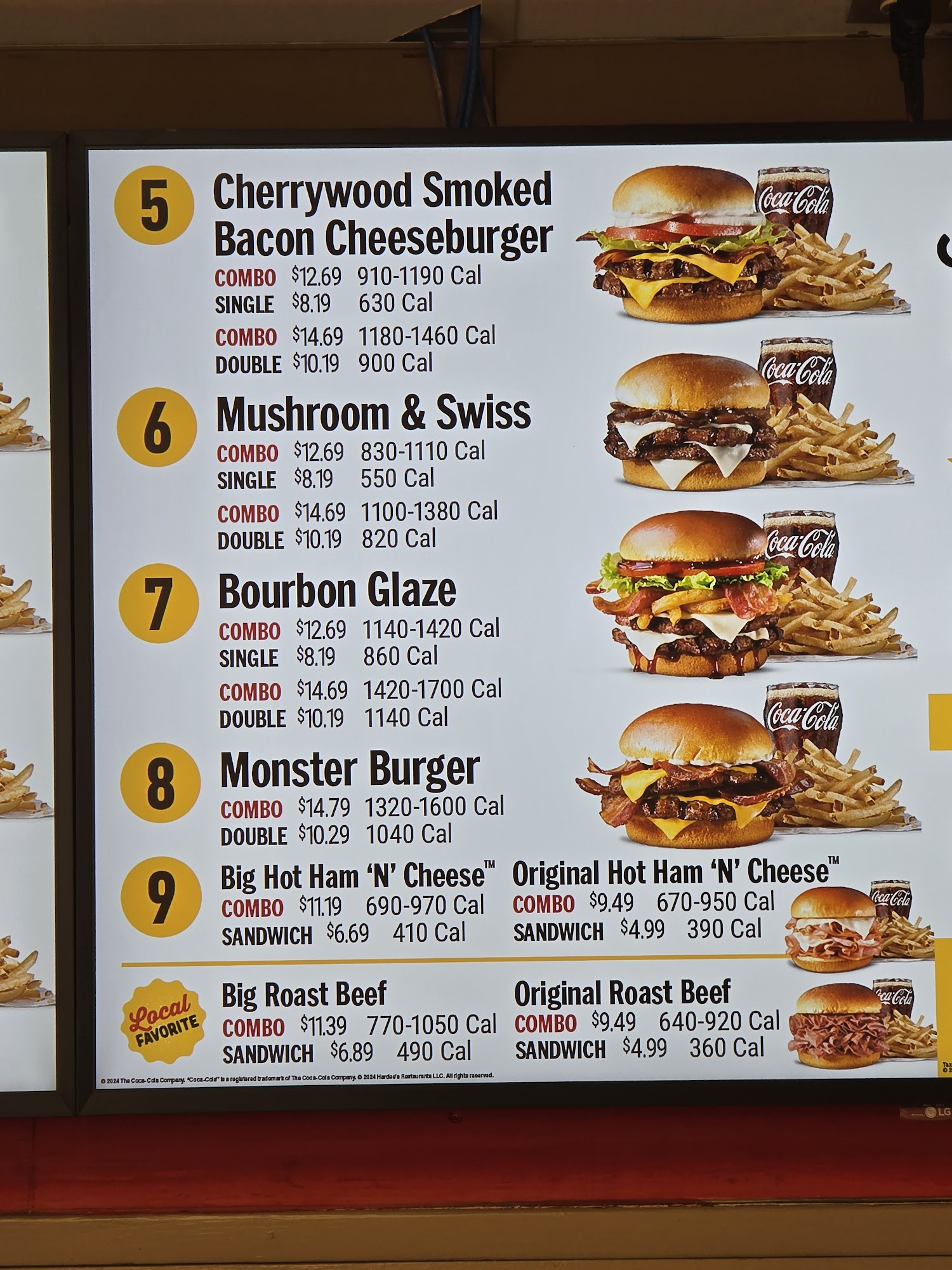 Hardee’s Menu