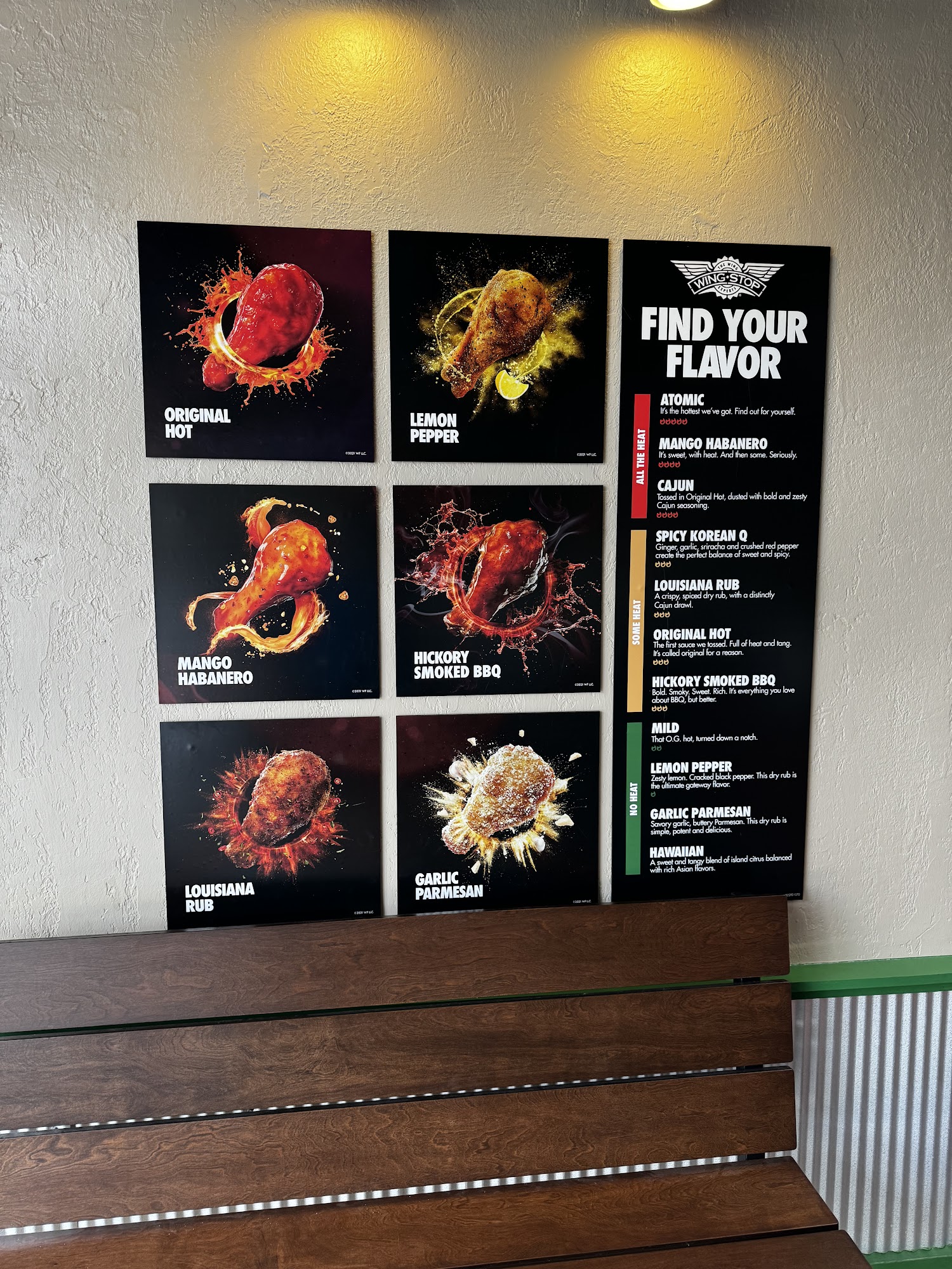 Wingstop Menu