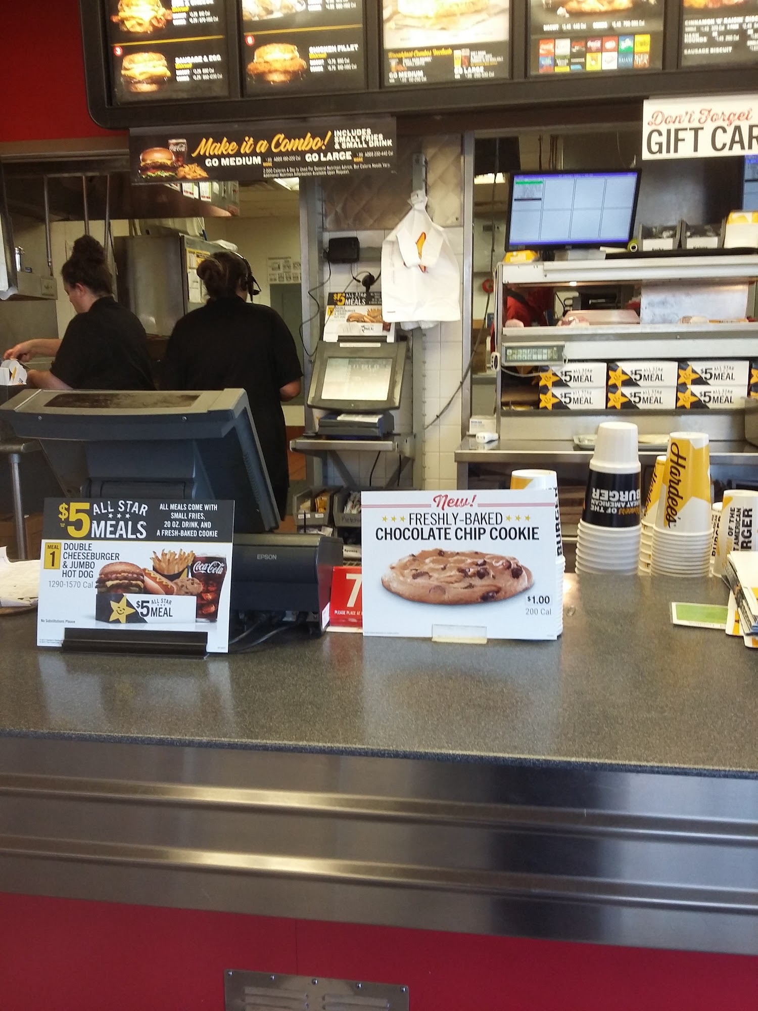 Hardee’s Menu
