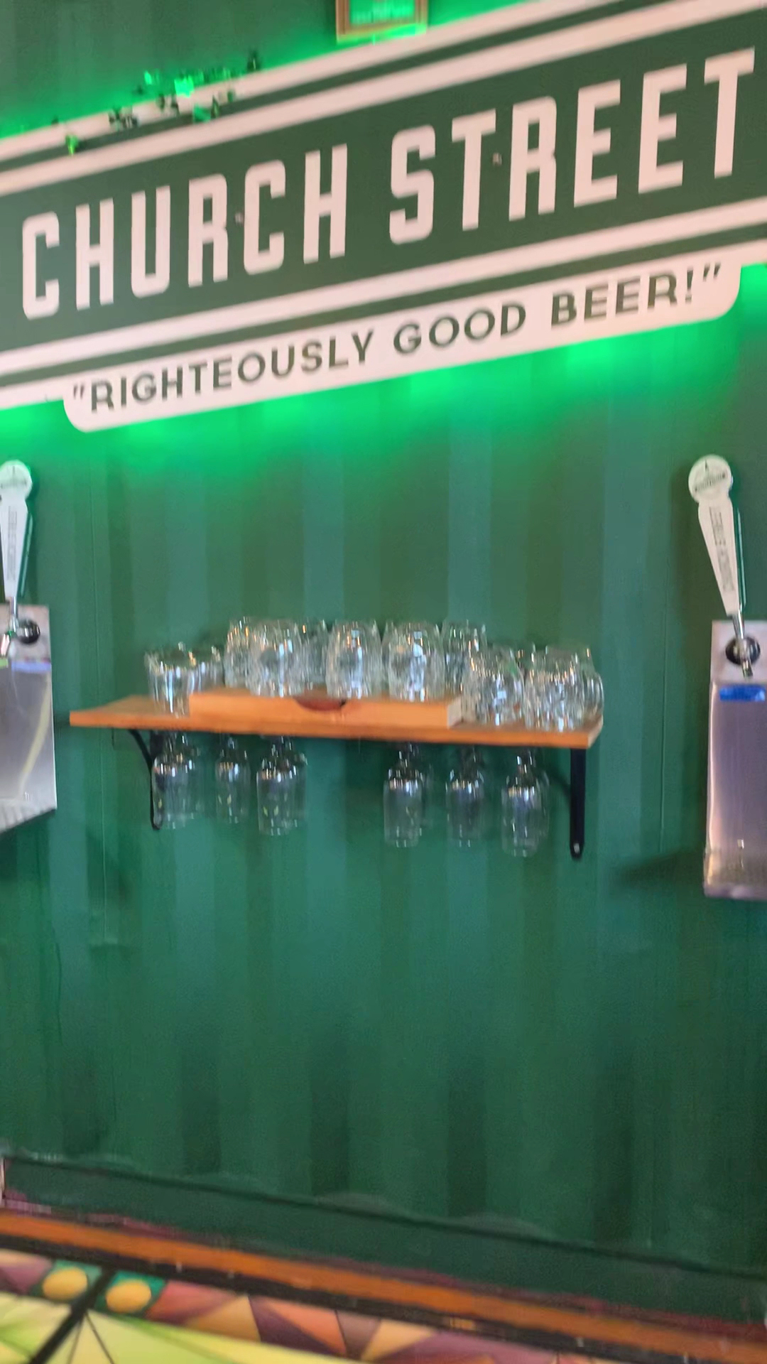 Church Street Brewing Company Menu