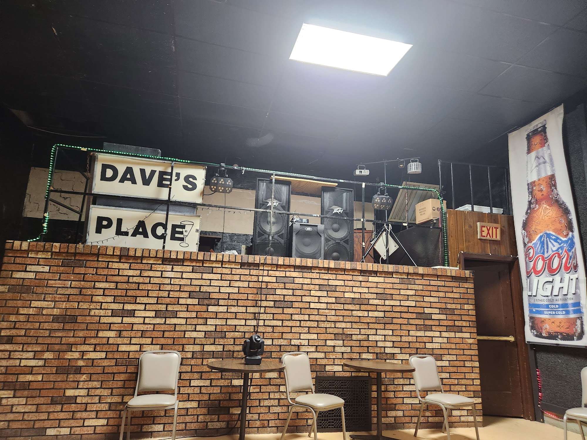 Dave's Place Menu