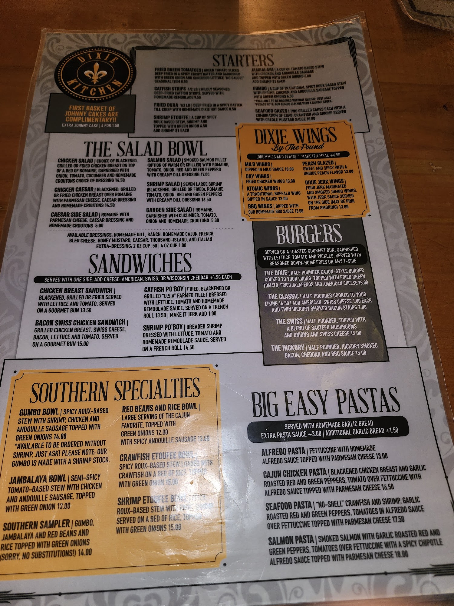 Dixie Kitchen and Bait Shop Lansing