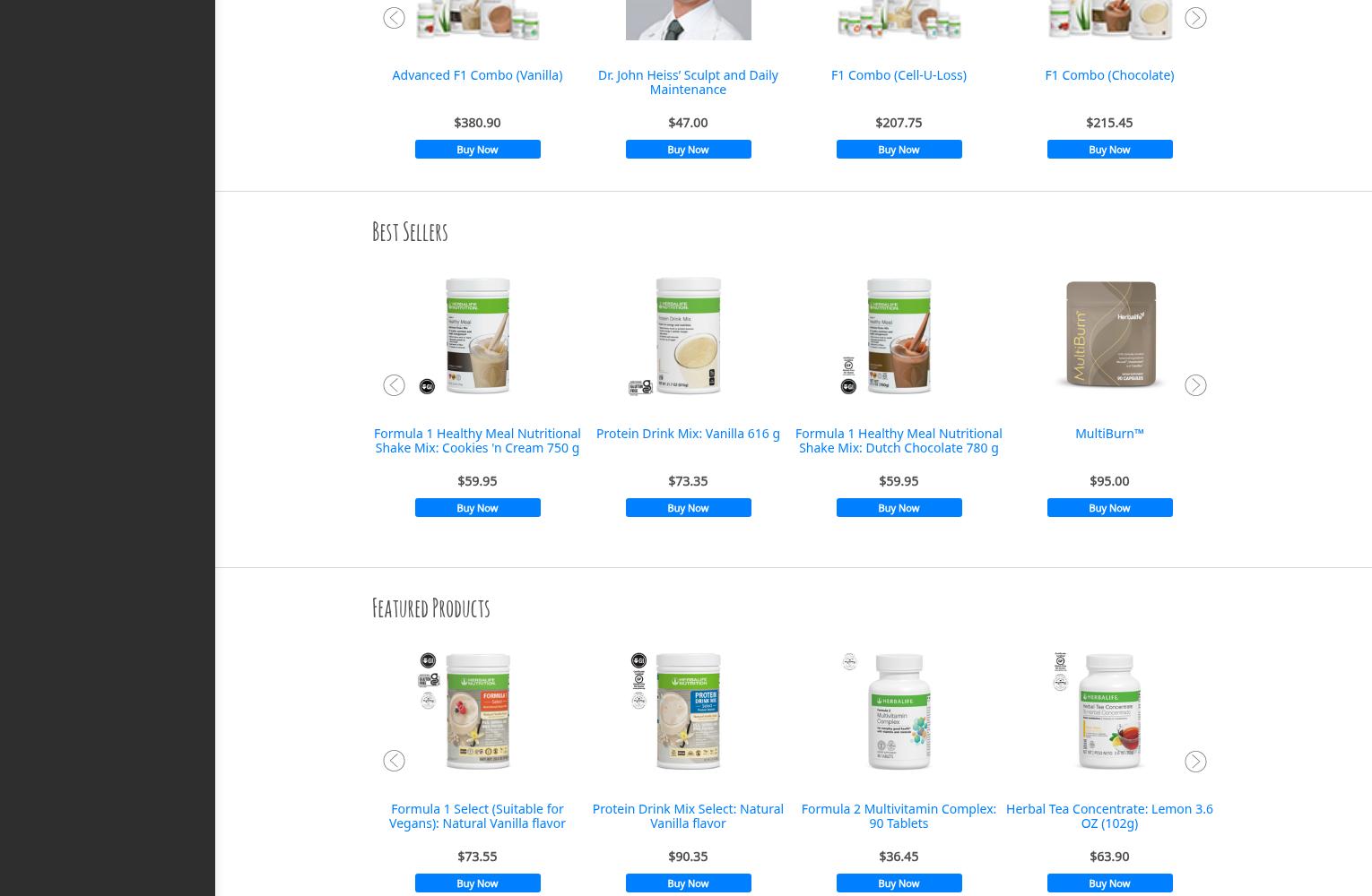 Optimum Wellness Menu