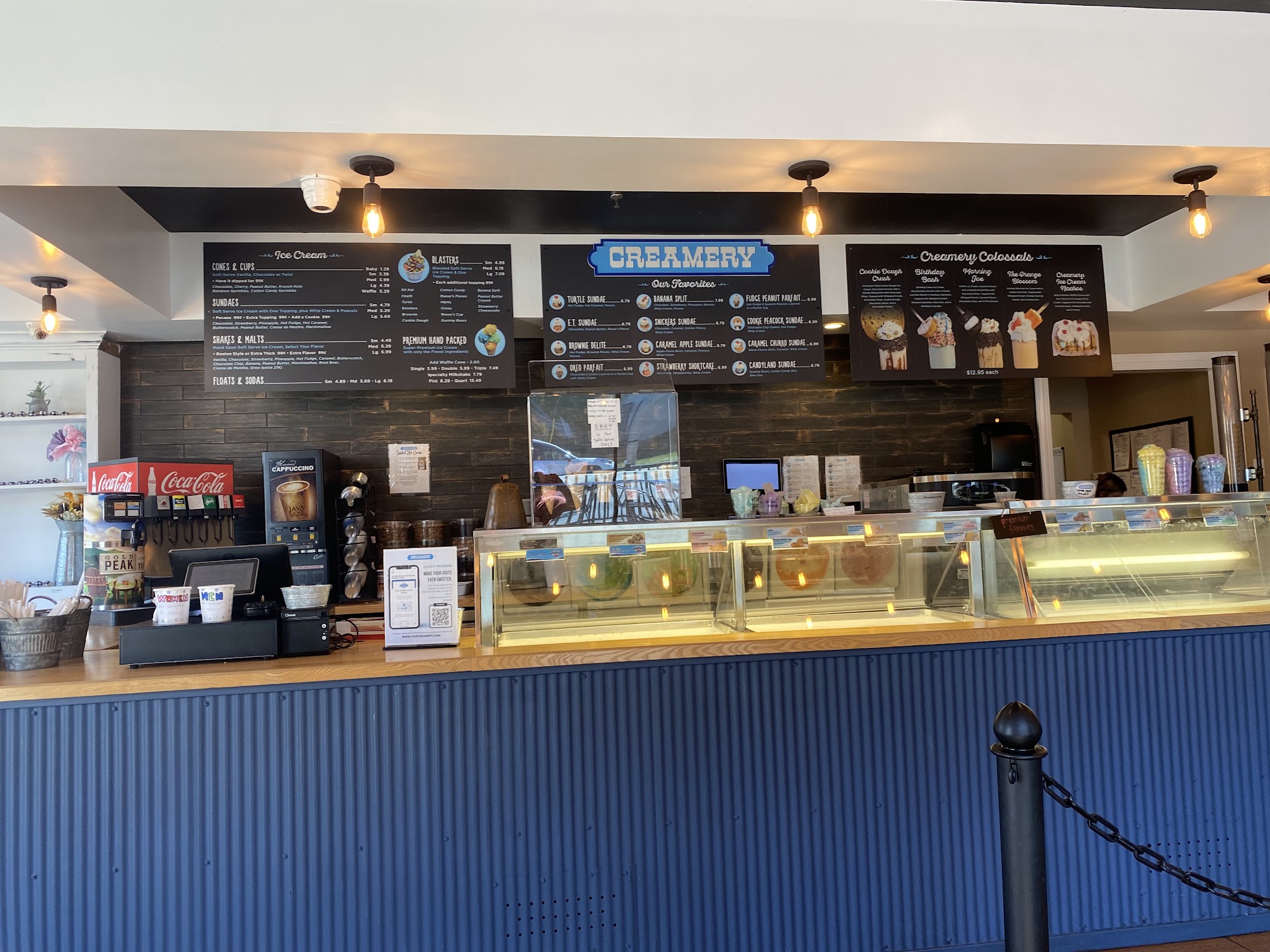 Creamery Menu