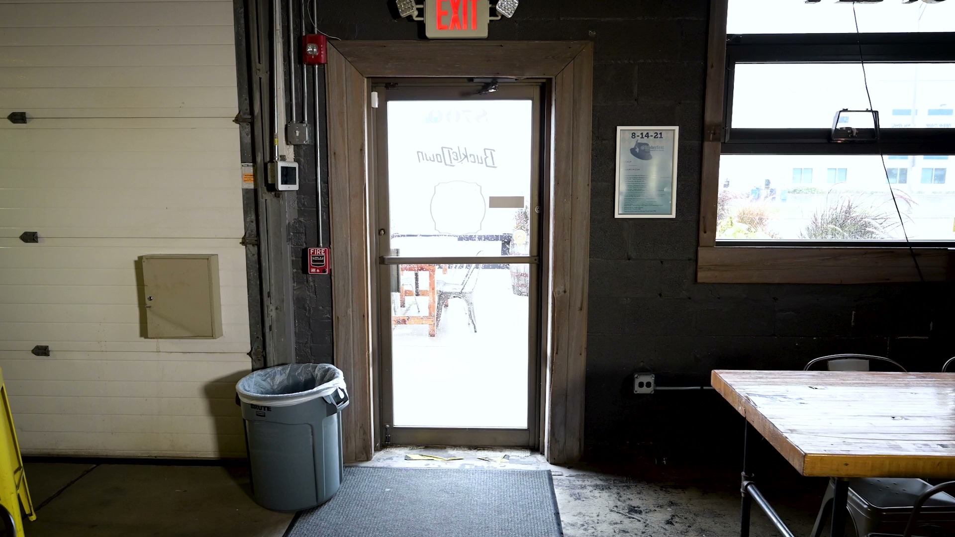 BuckleDown Brewing Menu