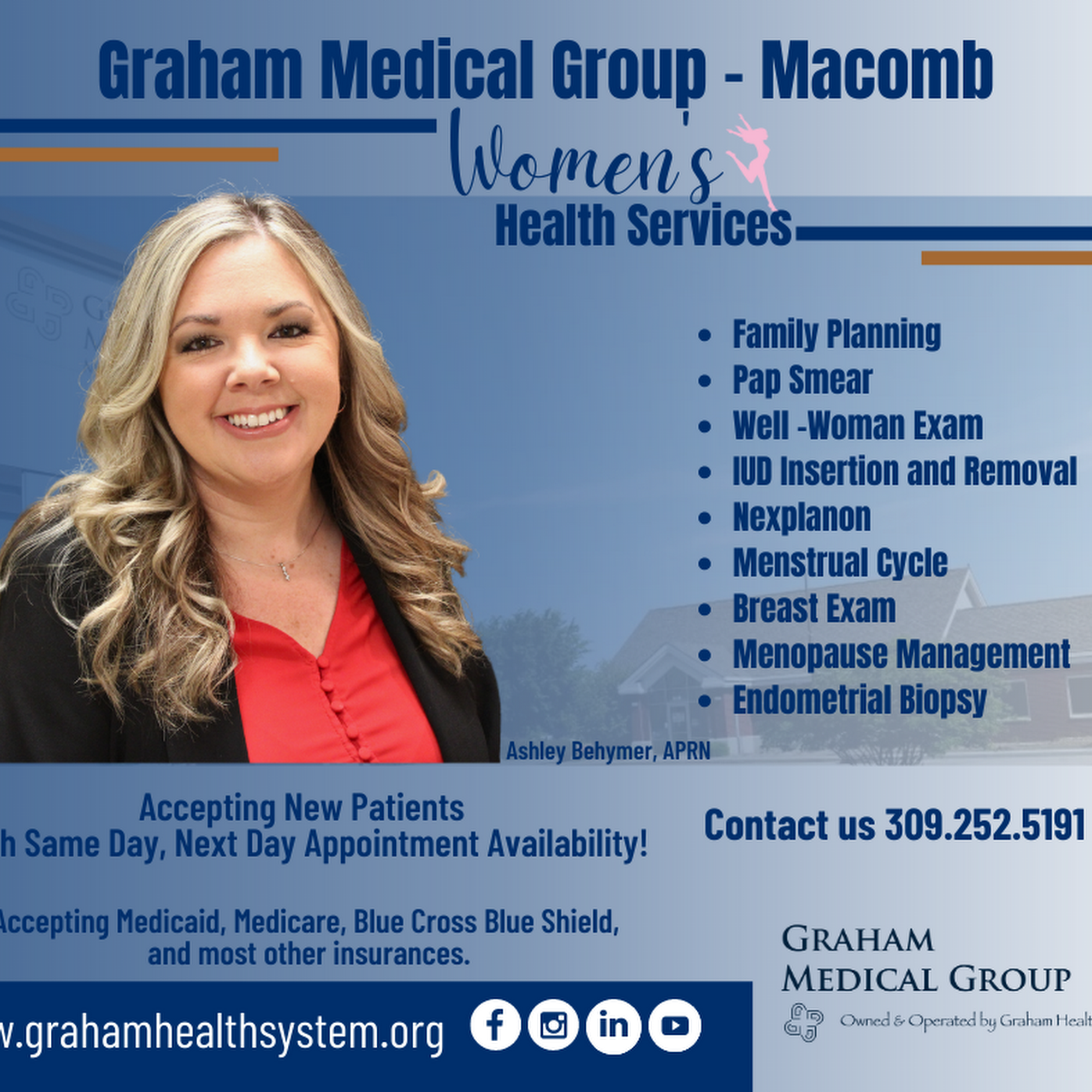 Graham Medical Group - Macomb 1630 E Jackson, Macomb Illinois 61455