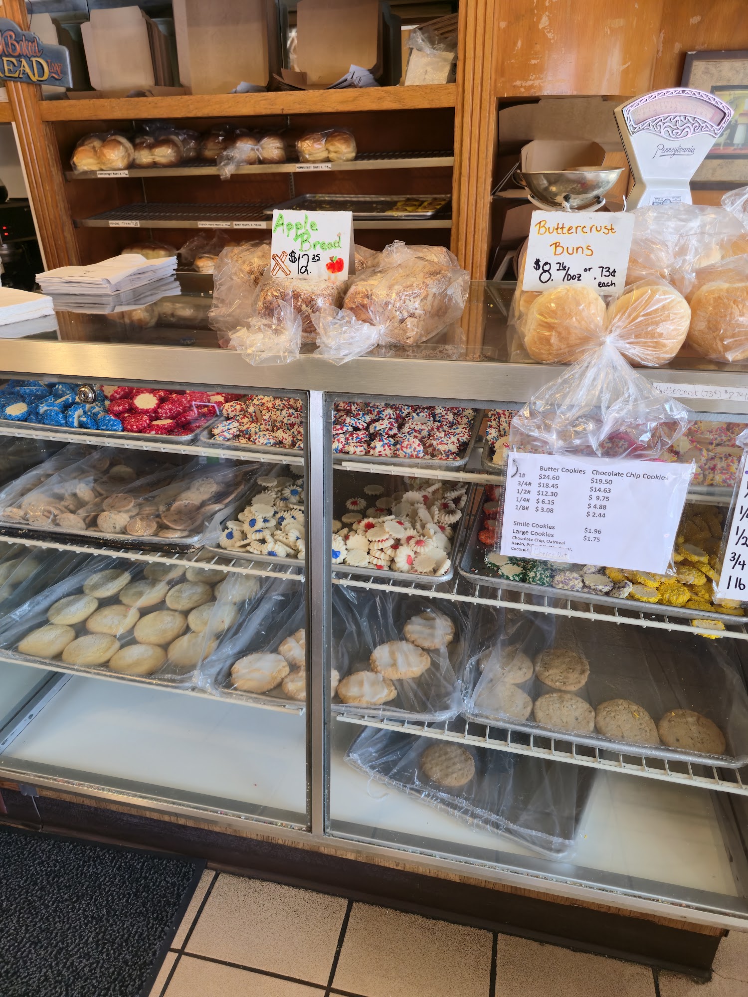 Riverside Bake Shop Menu