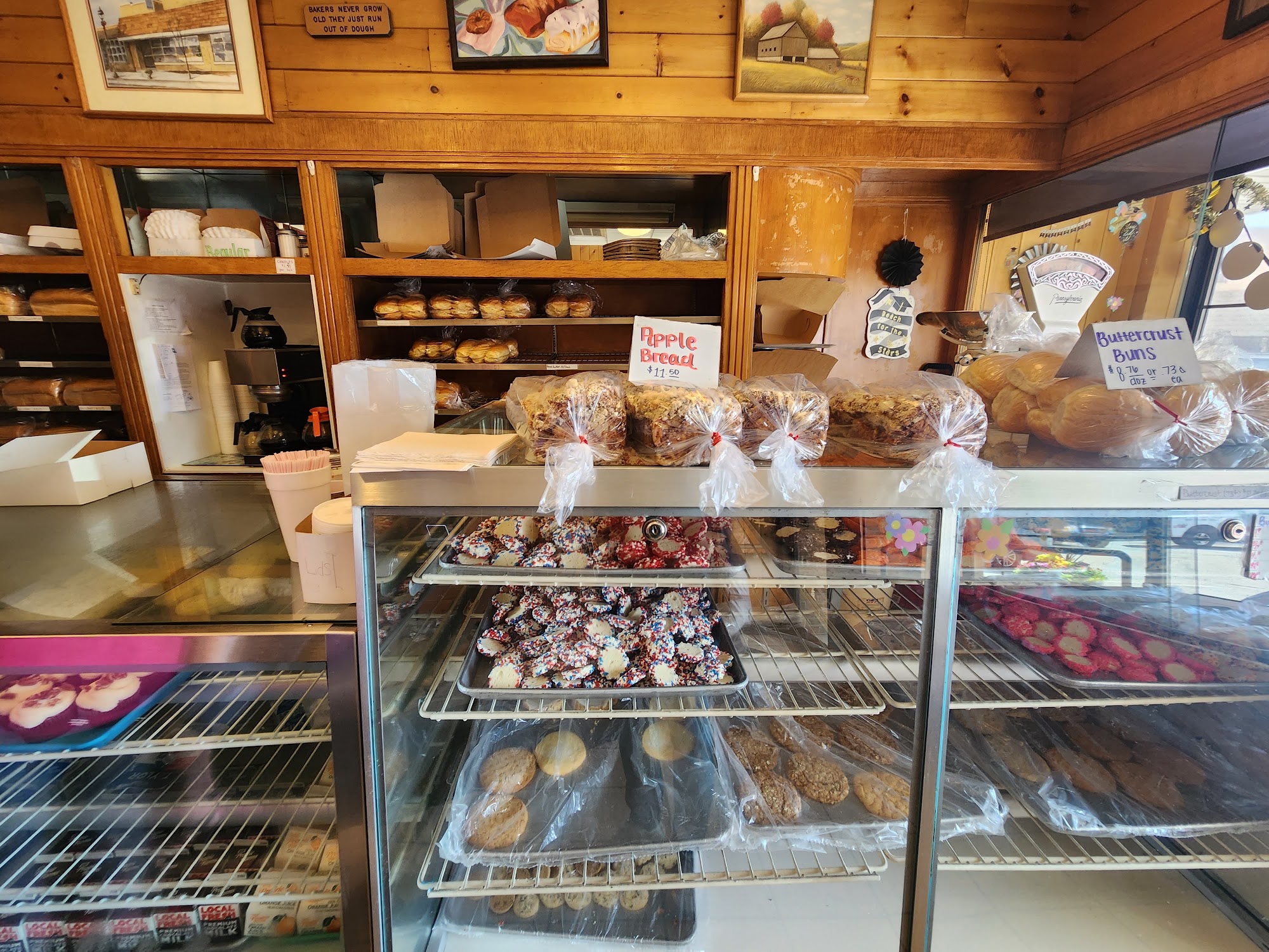 Riverside Bake Shop Menu