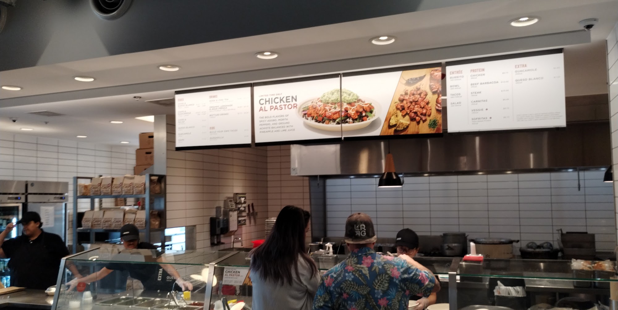 Chipotle Mexican Grill Menu