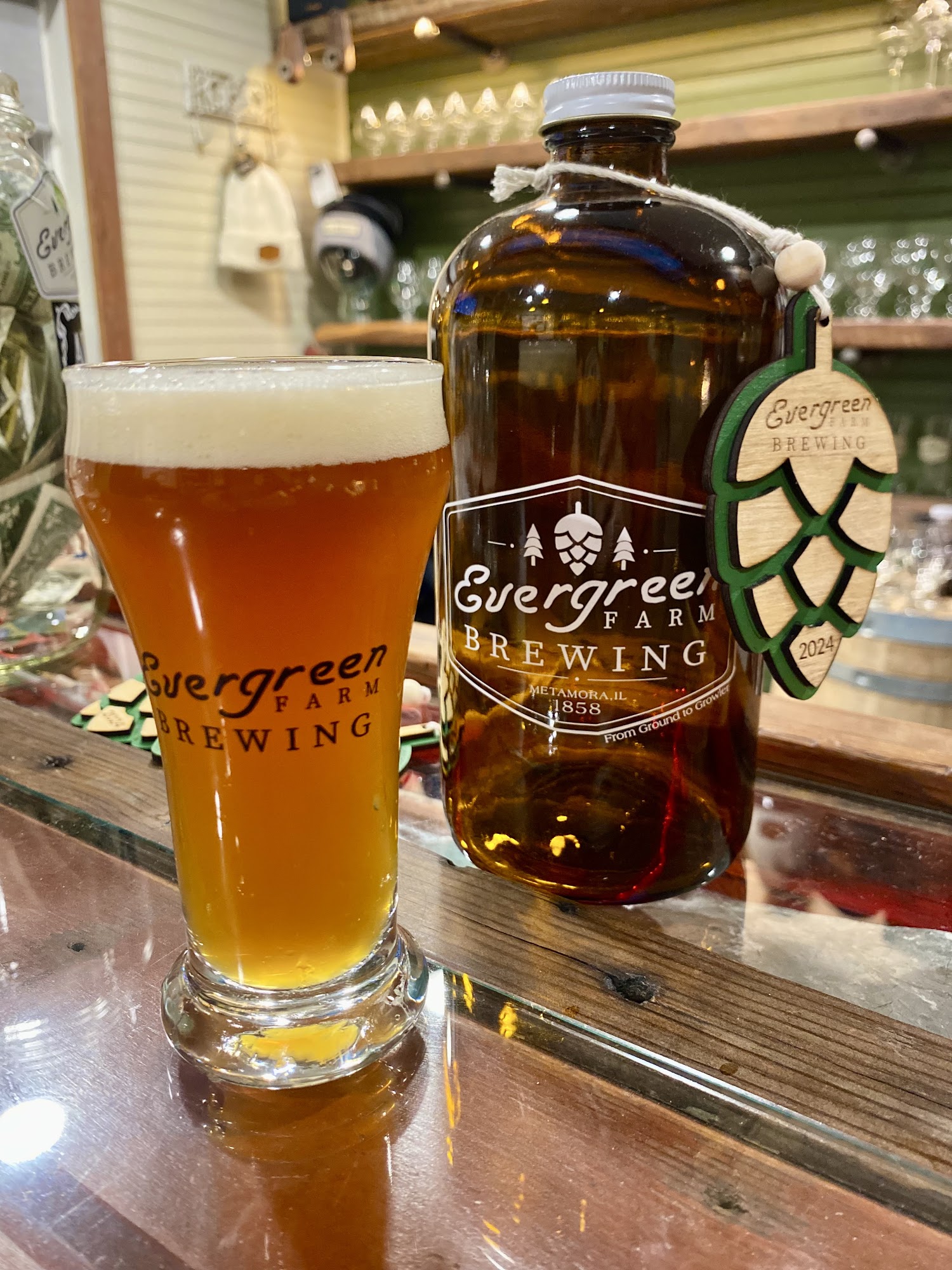 Evergreen Farm Brewing Menu