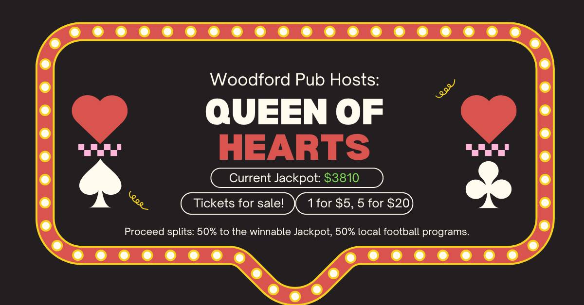 The Woodford Pub Menu