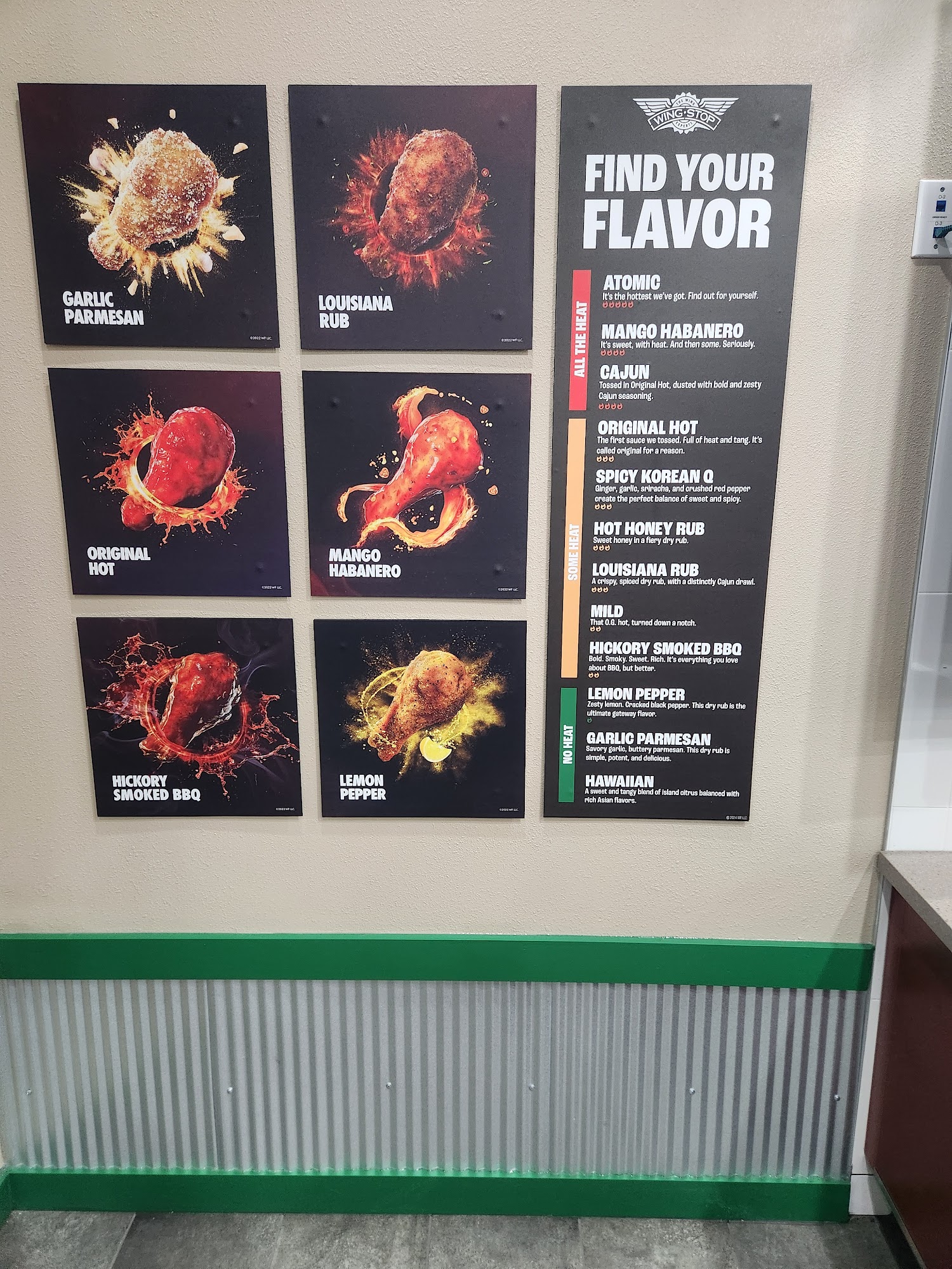 Wingstop Menu