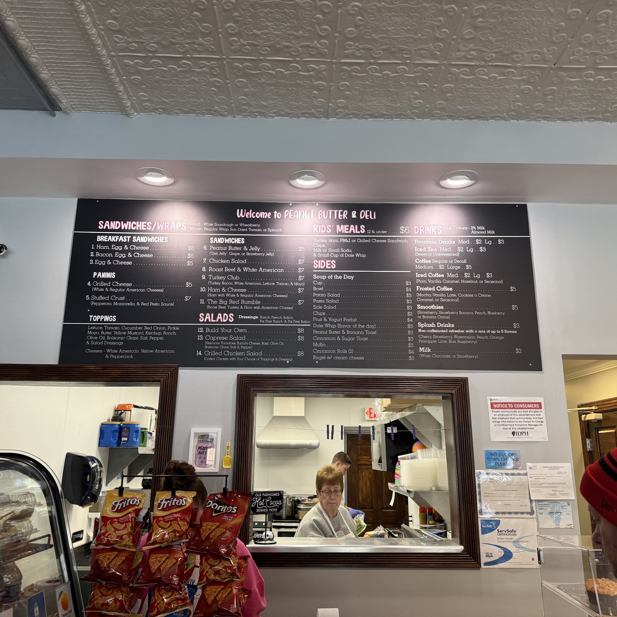 Peanut Butter and Deli Morrison