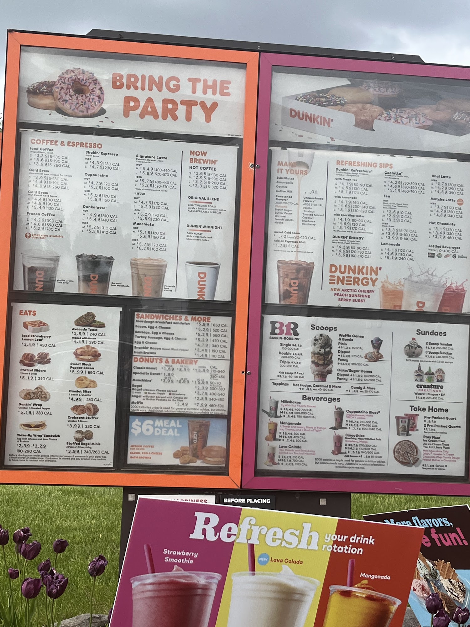 Dunkin' Menu